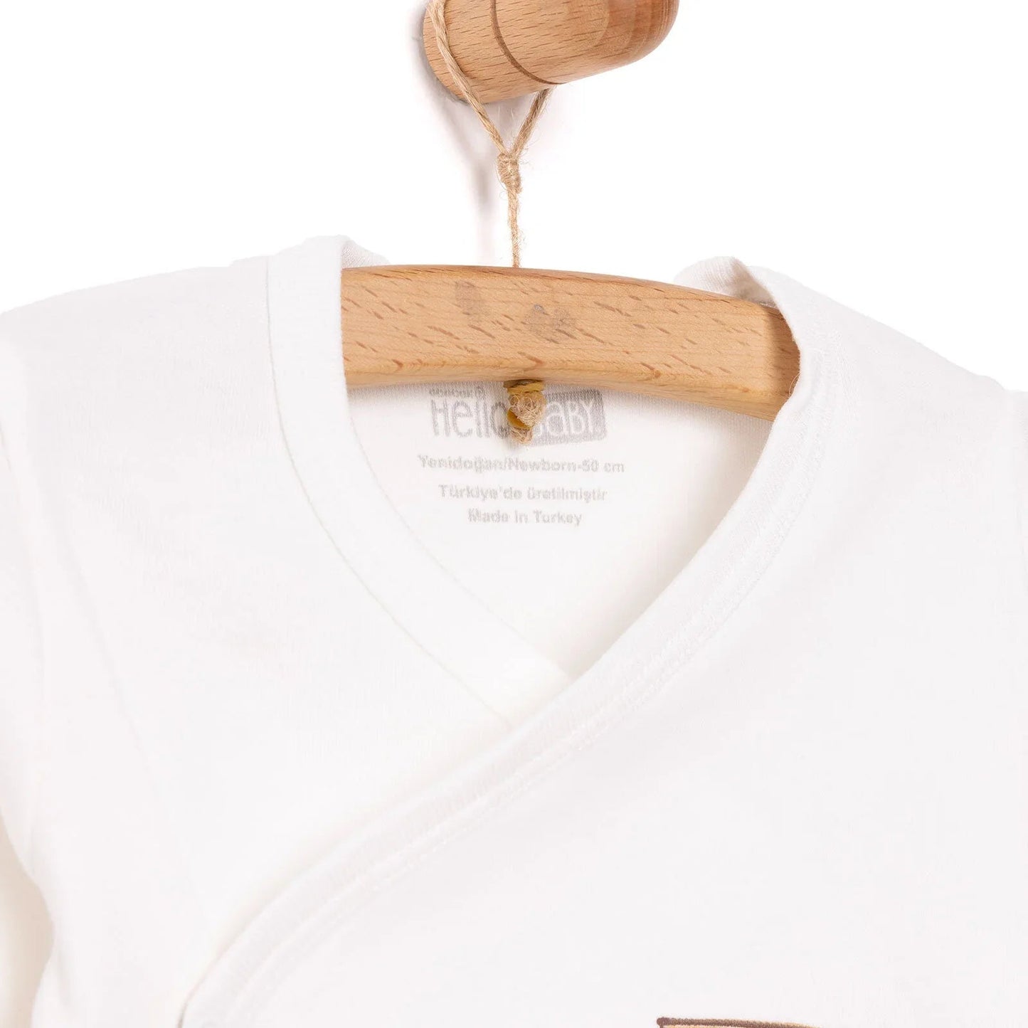 HelloBaby Boy 5 Piece Newborn Set - Beige - mezetto ebebek ebebek