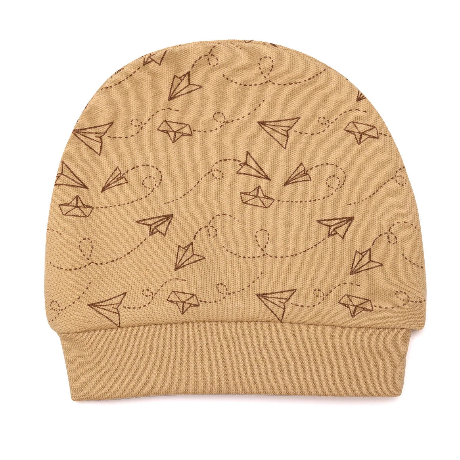 HelloBaby Boy 5 Piece Newborn Set - Beige - mezetto ebebek ebebek