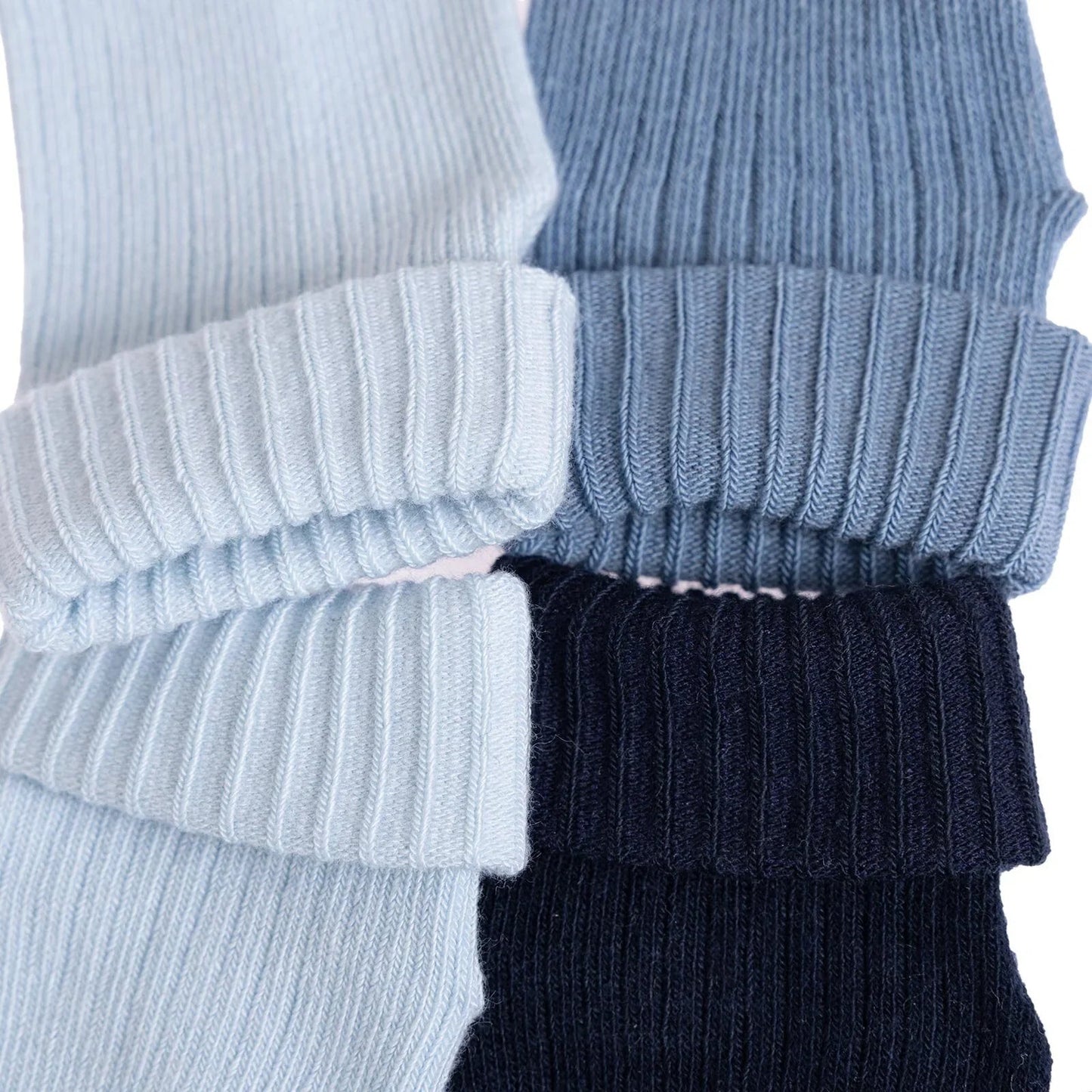 HelloBaby Boy Baby Socks 3 Pack - Blue - mezetto ebebek ebebek