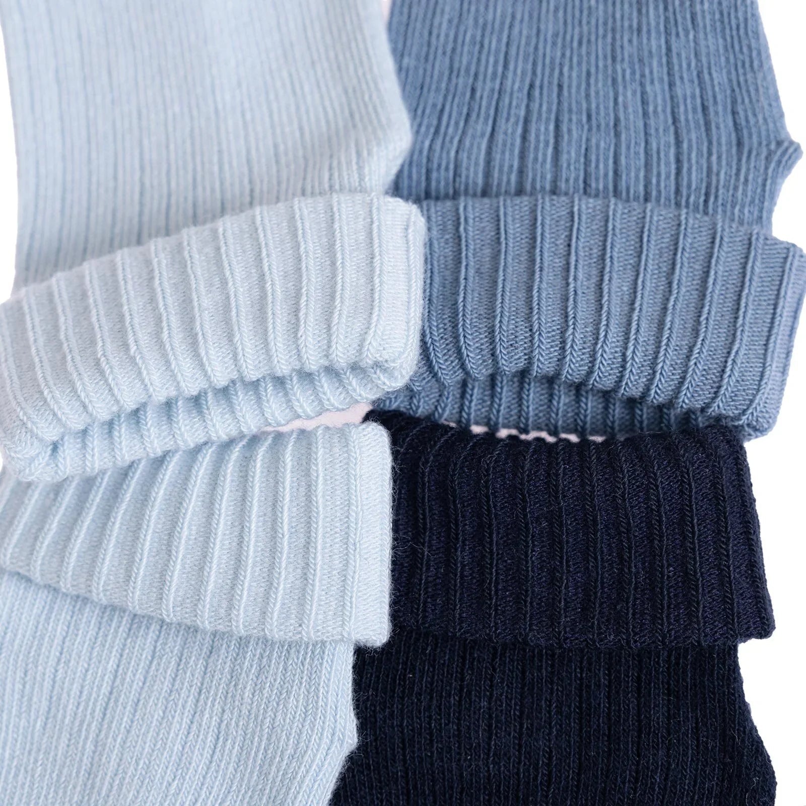 HelloBaby Boy Baby Socks 3 Pack - Blue - mezetto ebebek ebebek