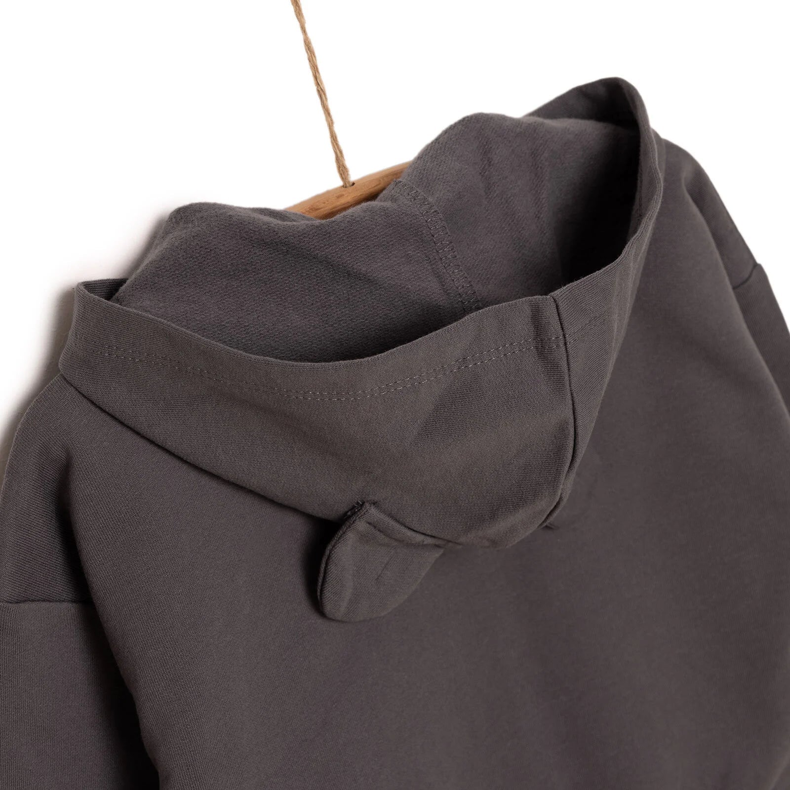HelloBaby Boy Cardigan - Dark Grey - mezetto ebebek ebebek