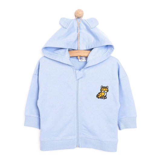 HelloBaby Boy Cardigan - Light Blue - mezetto ebebek ebebek