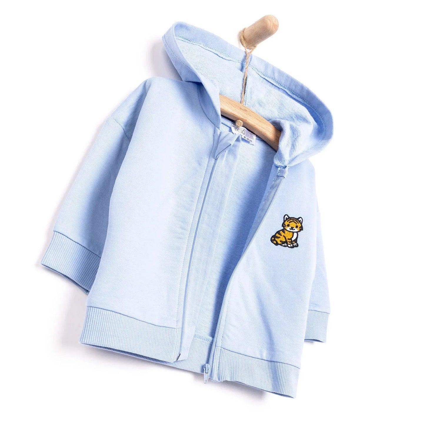 HelloBaby Boy Cardigan - Light Blue - mezetto ebebek ebebek