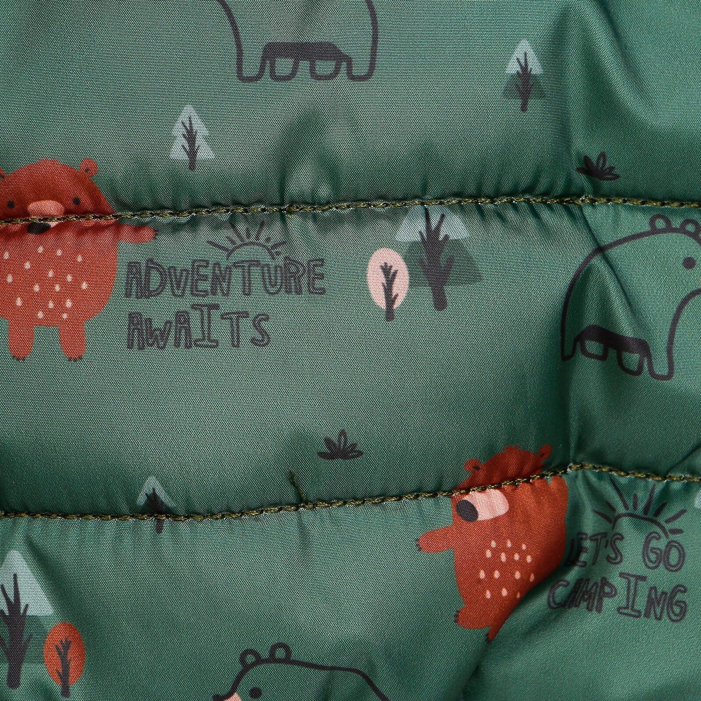 HelloBaby Boy Coat - Dark Green - mezetto ebebek ebebek