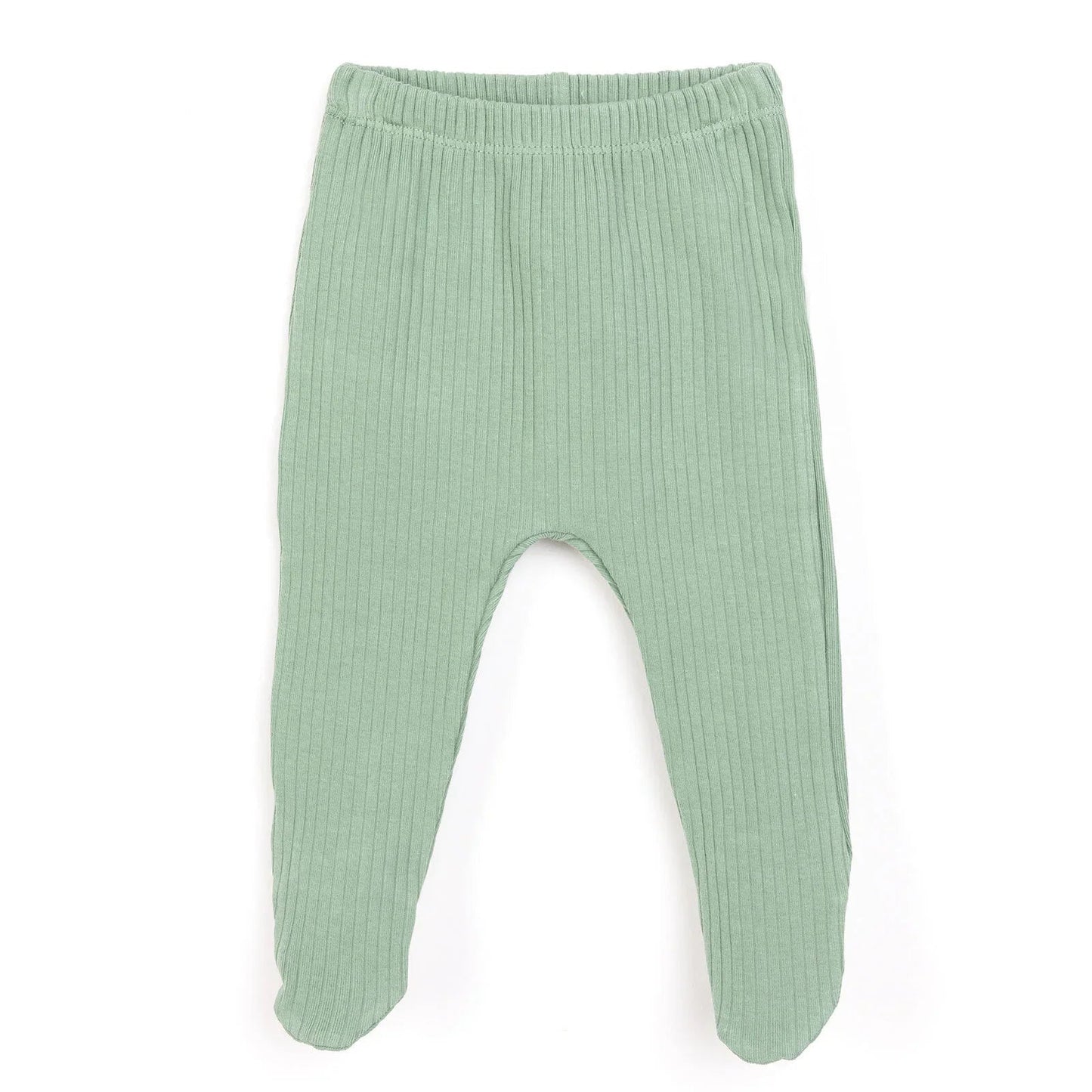 HelloBaby Boy Footed Bottom - Green - mezetto ebebek ebebek