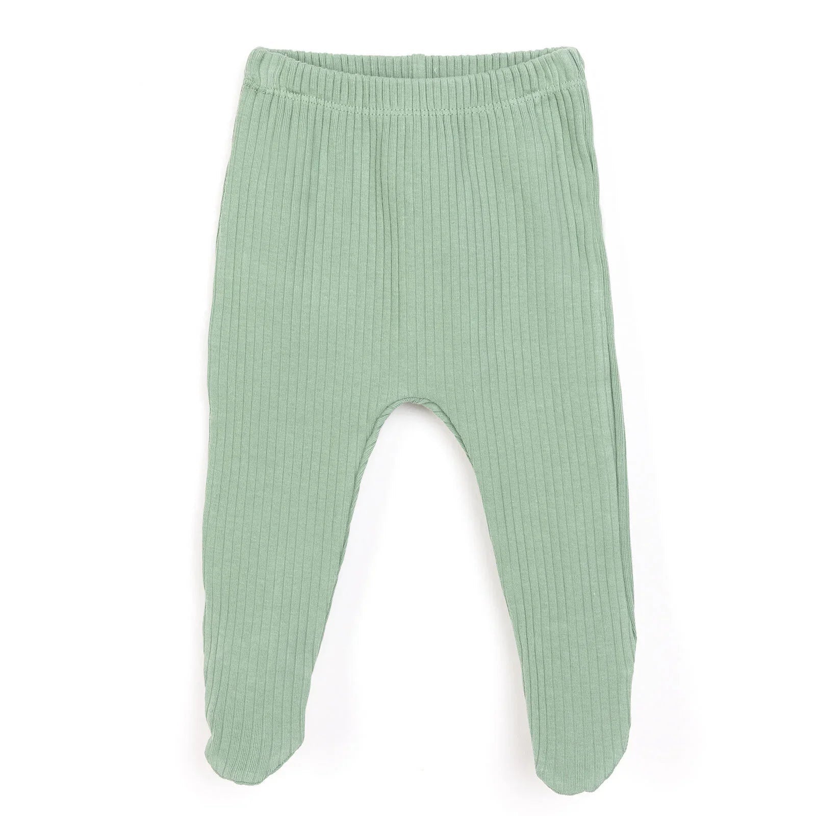 HelloBaby Boy Footed Bottom - Green - mezetto ebebek ebebek