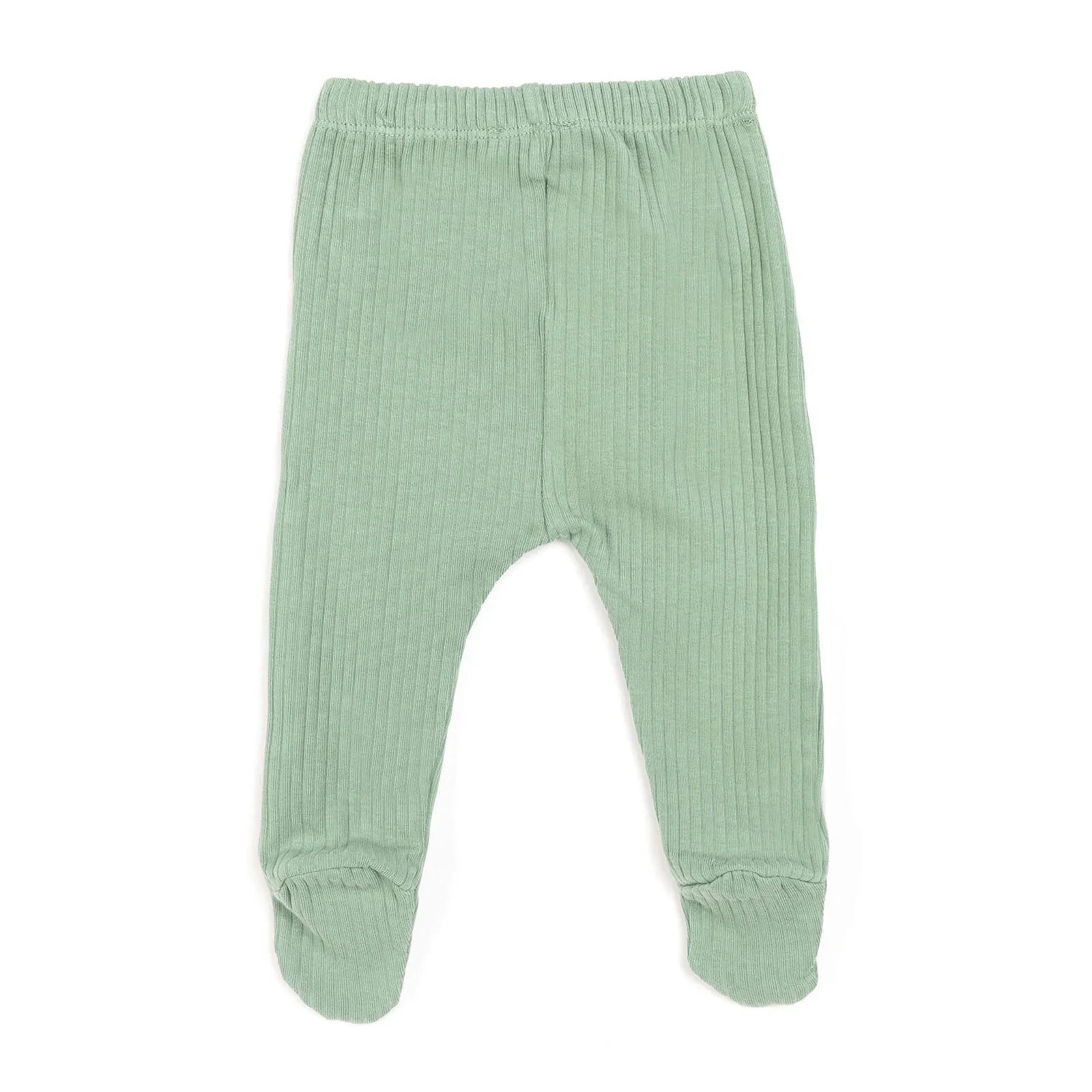 HelloBaby Boy Footed Bottom - Green - mezetto ebebek ebebek
