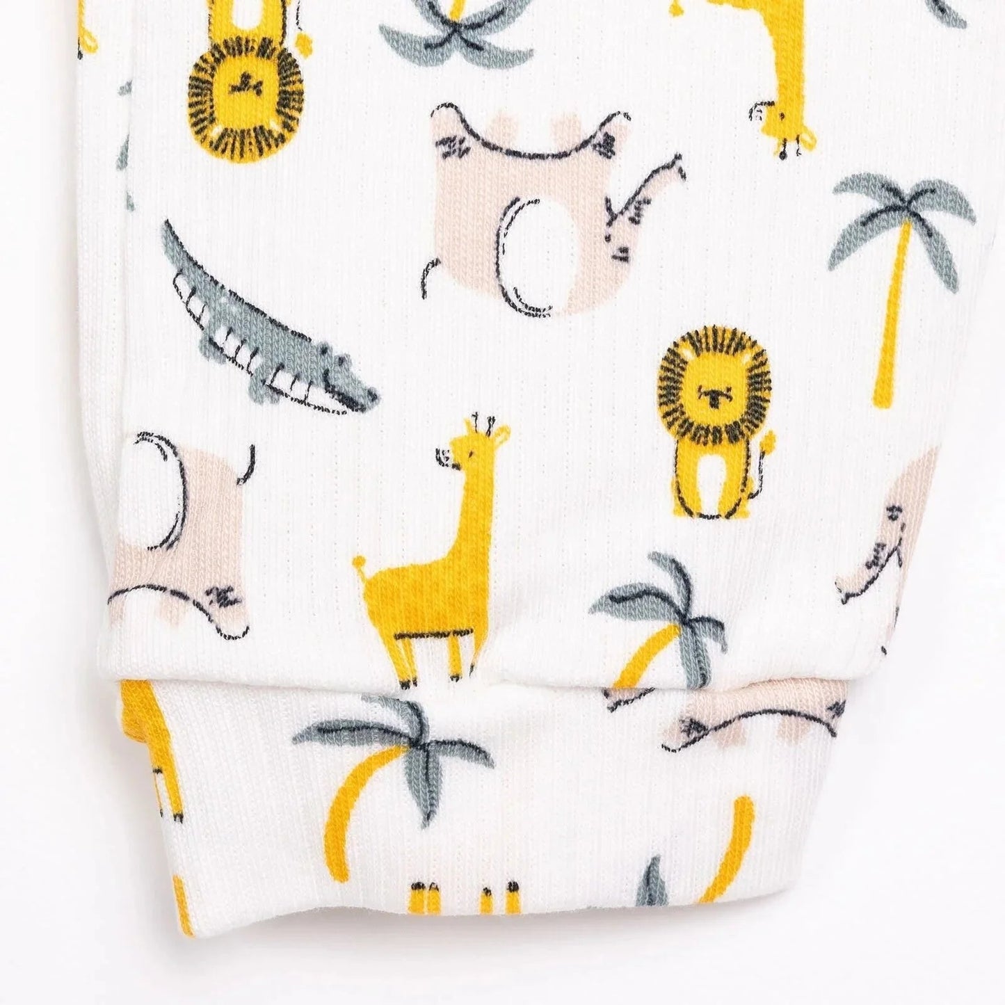 HelloBaby Boy Footless Bottom - Ecru - mezetto ebebek ebebek