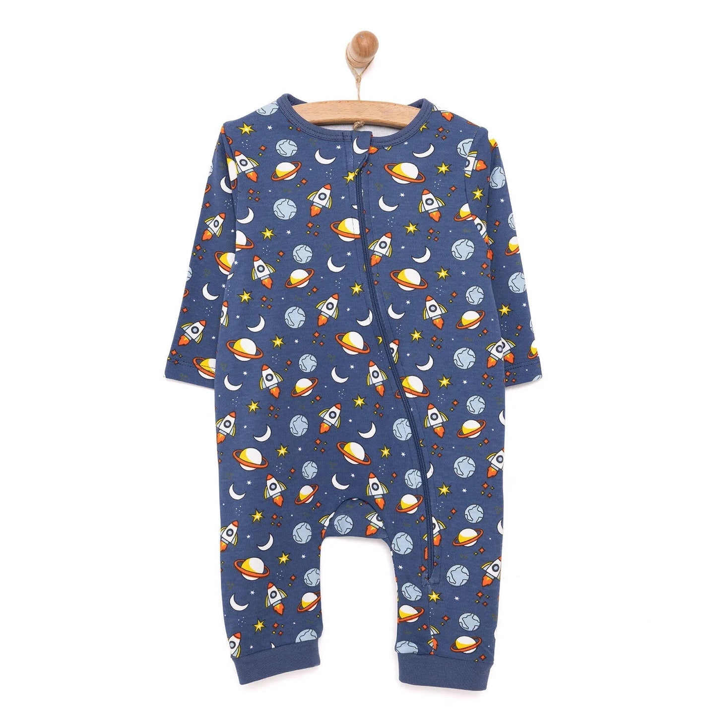 HelloBaby Boy Jumpsuit - Dark Blue - mezetto ebebek ebebek
