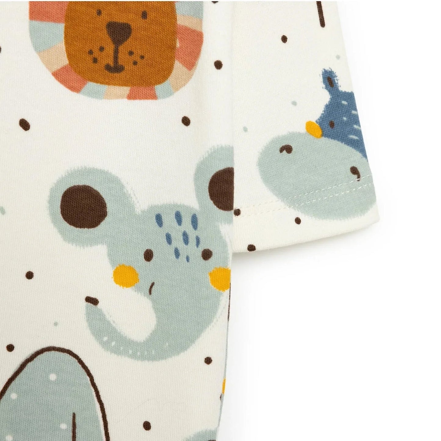 HelloBaby Boy Jumpsuit - Ecru - mezetto ebebek ebebek