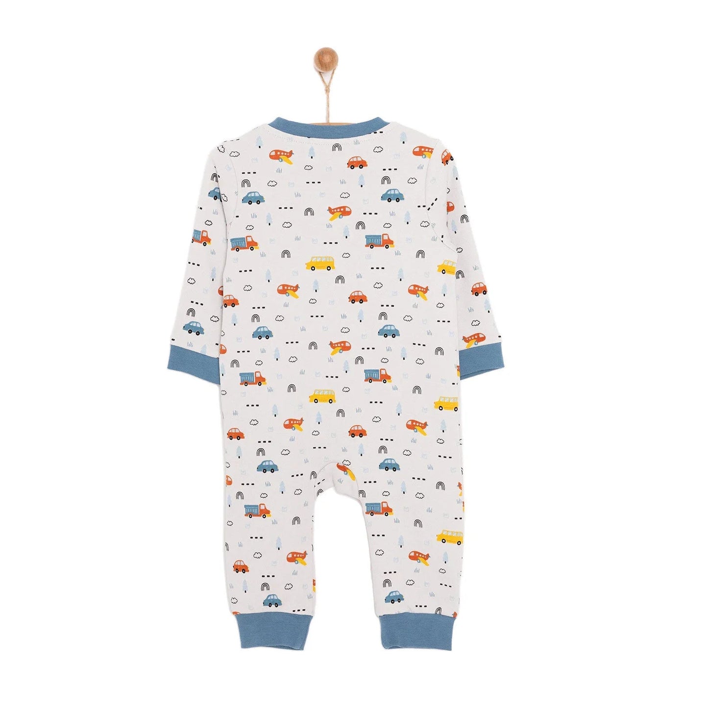 HelloBaby Boy Jumpsuit - Grey - mezetto ebebek ebebek