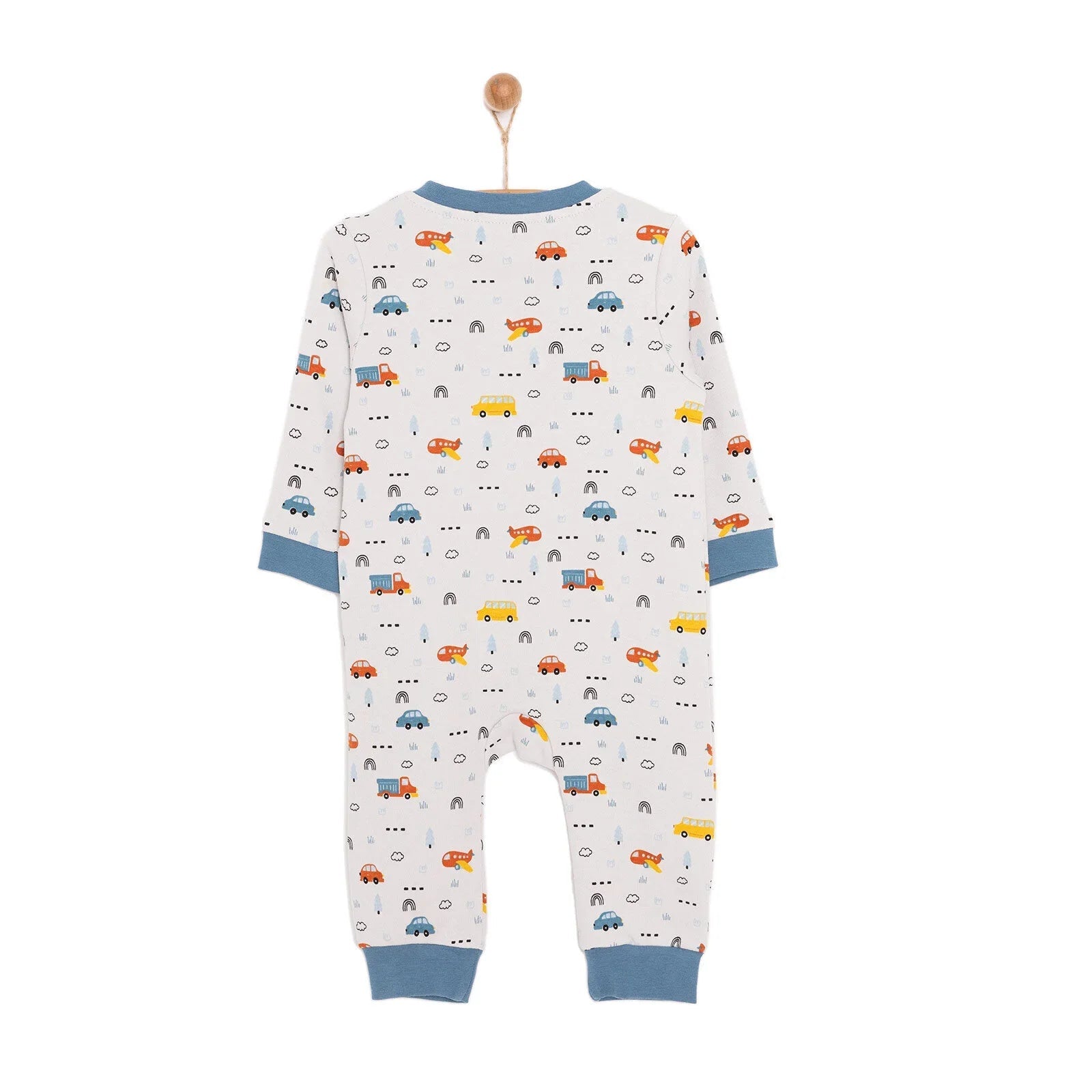 HelloBaby Boy Jumpsuit - Grey - mezetto ebebek ebebek