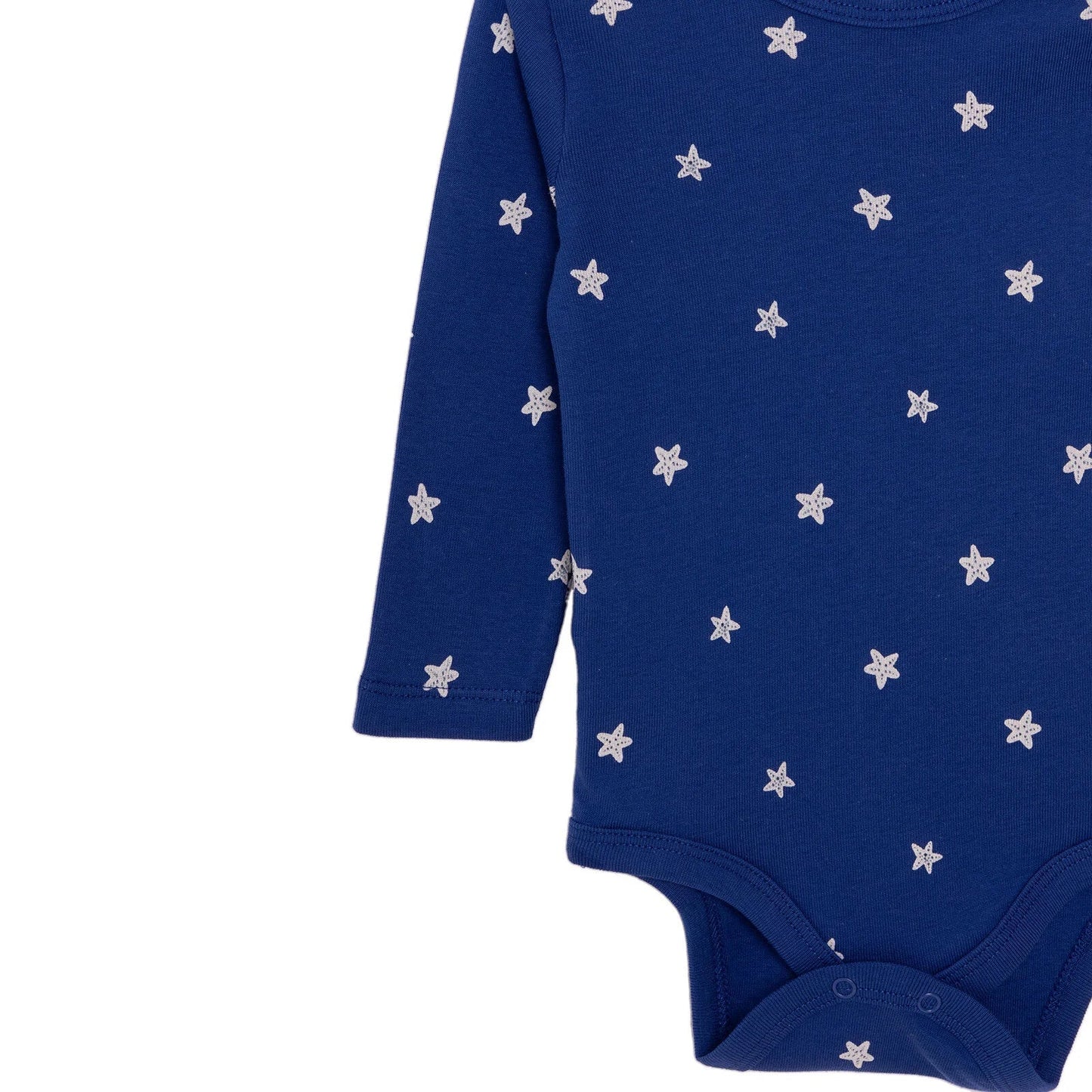 HelloBaby Boy Long Sleeve Bodysuit - Navy Blue - mezetto ebebek ebebek