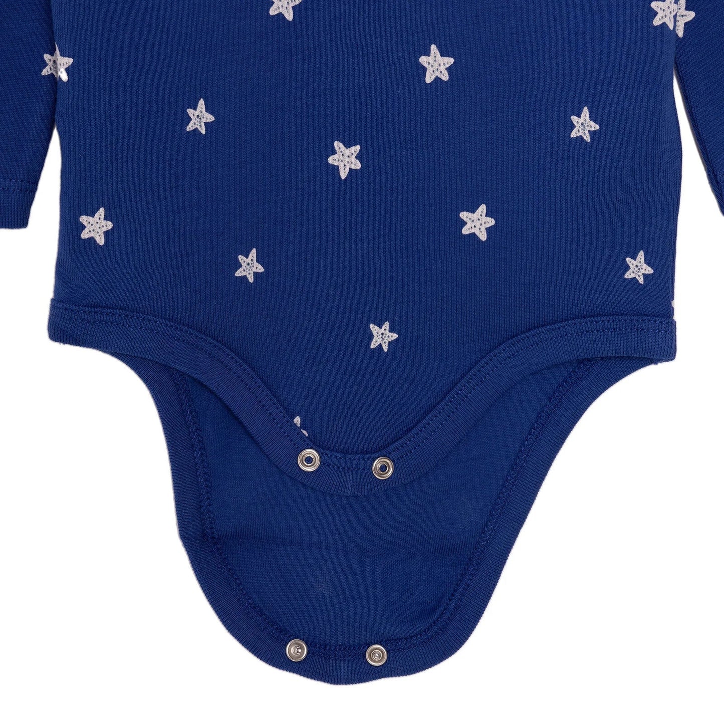 HelloBaby Boy Long Sleeve Bodysuit - Navy Blue - mezetto ebebek ebebek