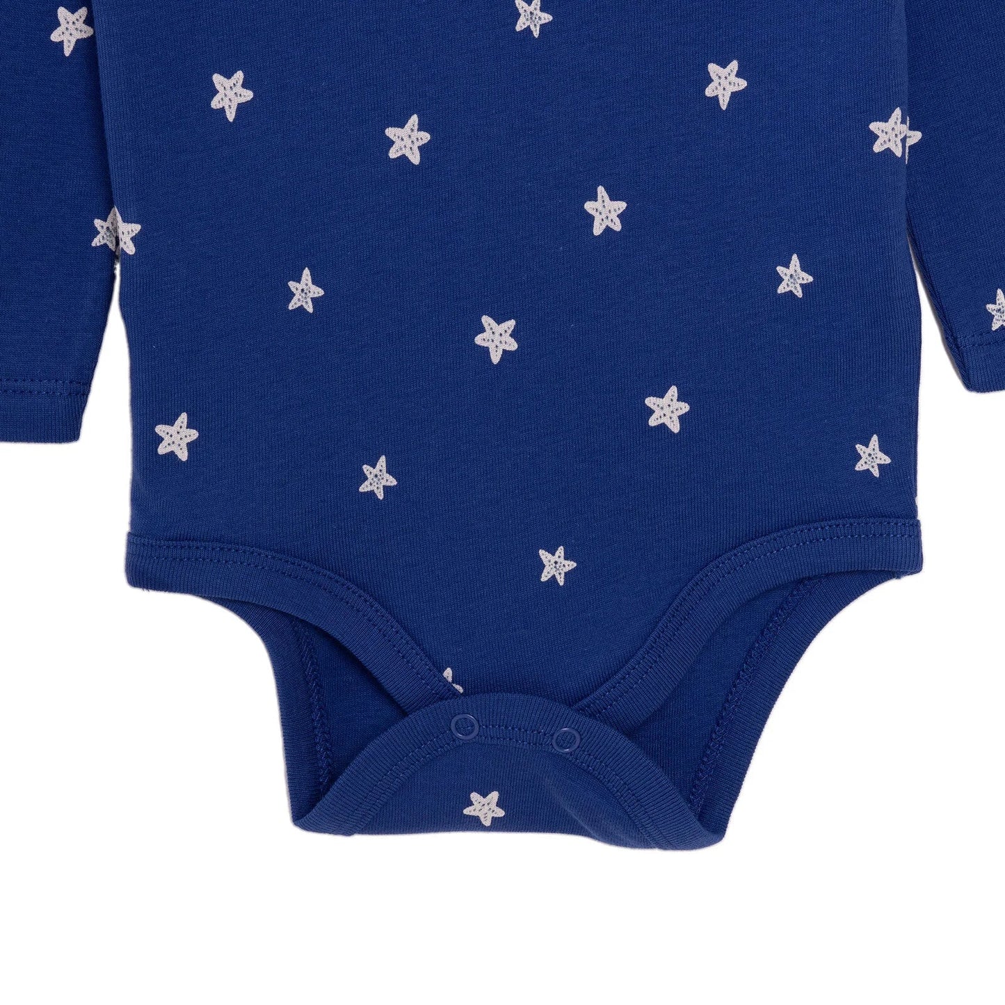 HelloBaby Boy Long Sleeve Bodysuit - Navy Blue - mezetto ebebek ebebek
