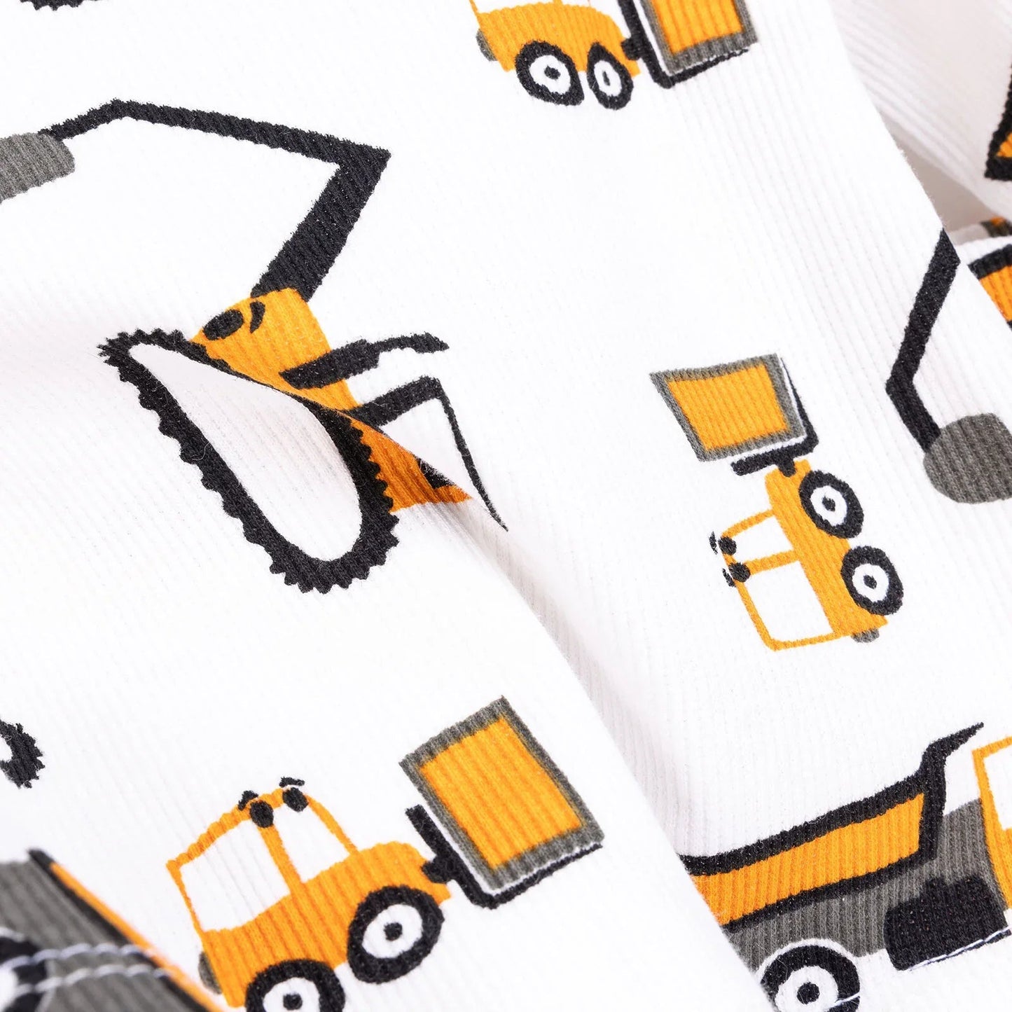 HelloBaby Boy Long Sleeve Pyjamas Set - Ecru - mezetto ebebek ebebek
