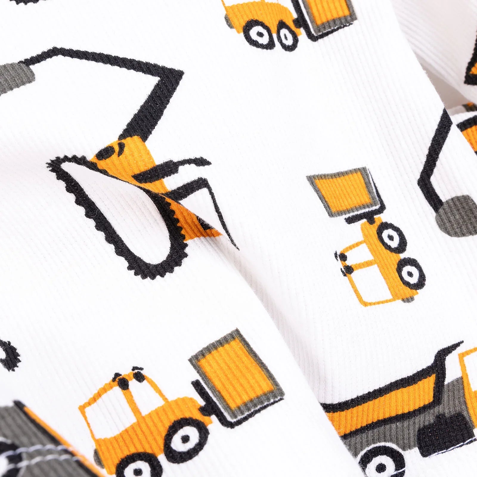 HelloBaby Boy Long Sleeve Pyjamas Set - Ecru - mezetto ebebek ebebek