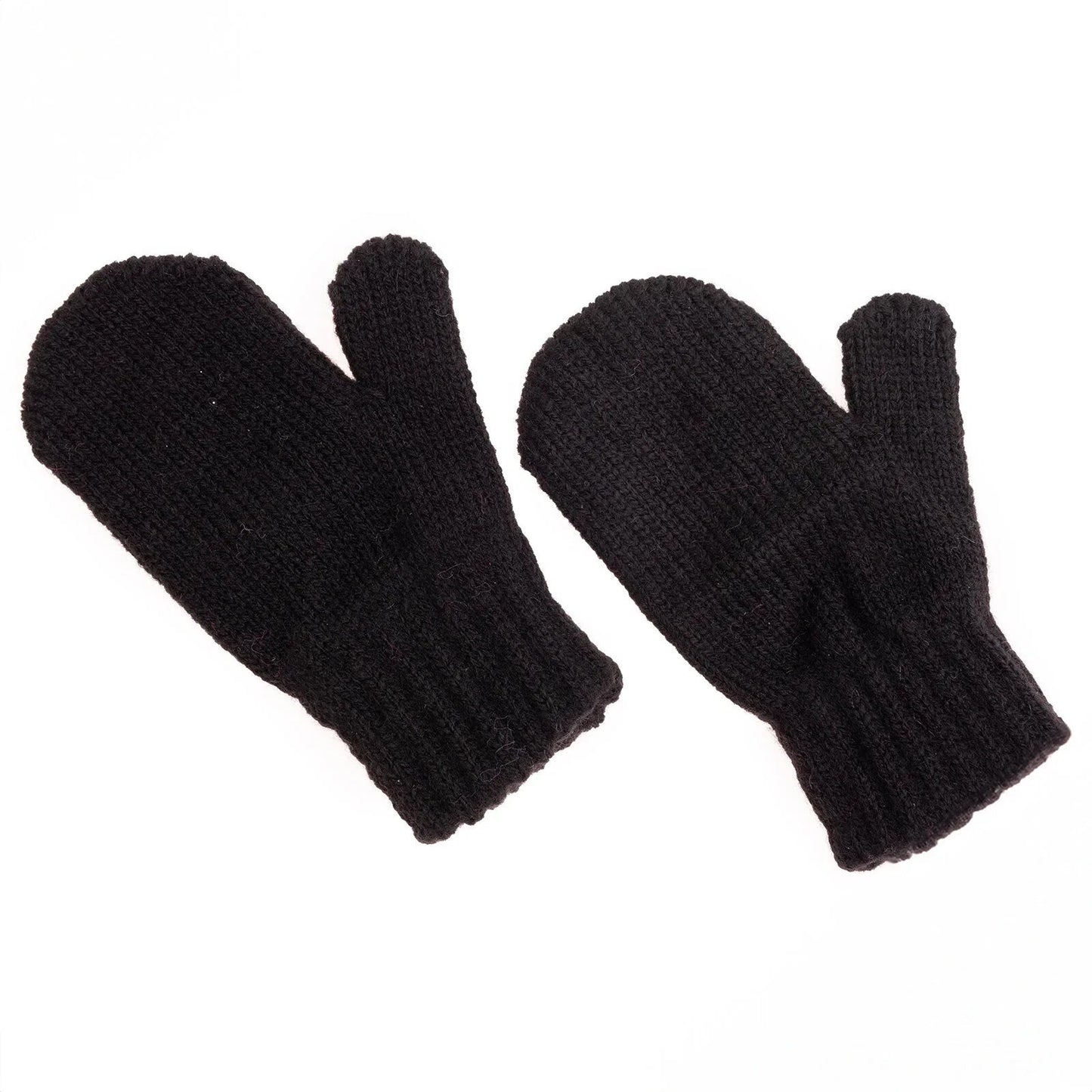 HelloBaby Boy Mitten - Black - mezetto ebebek ebebek