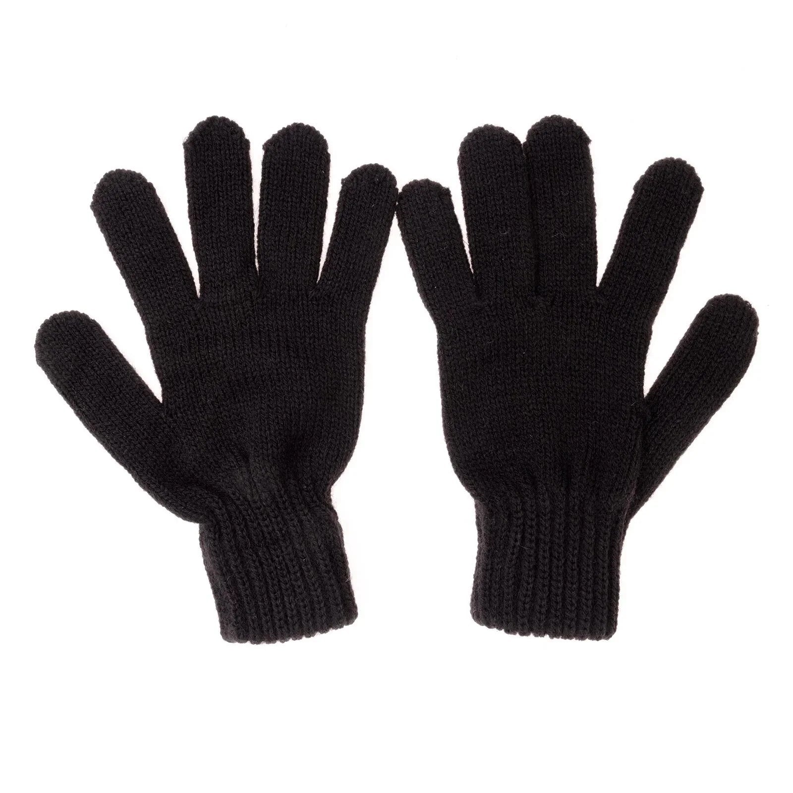 HelloBaby Boy Mitten - Black - mezetto ebebek ebebek