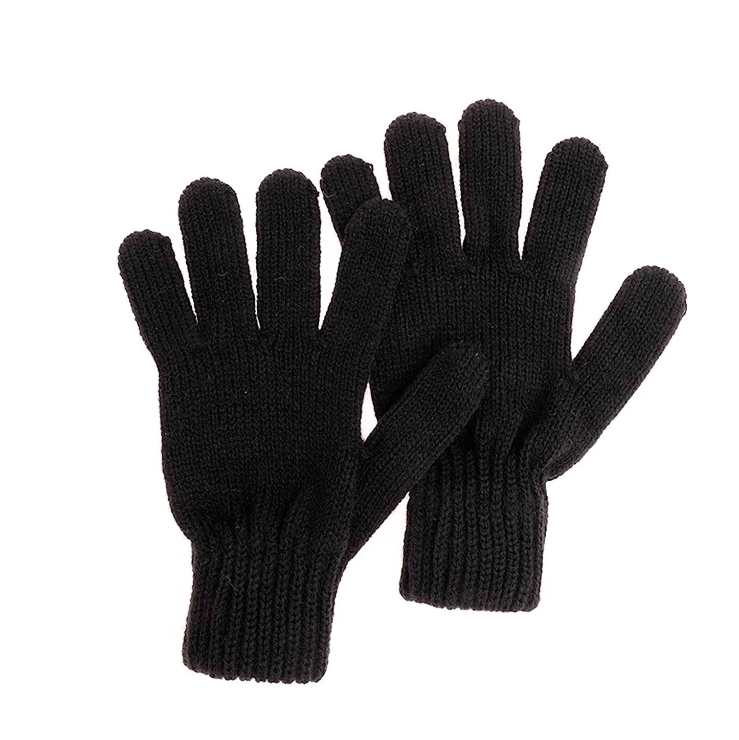 HelloBaby Boy Mitten - Black - mezetto ebebek ebebek