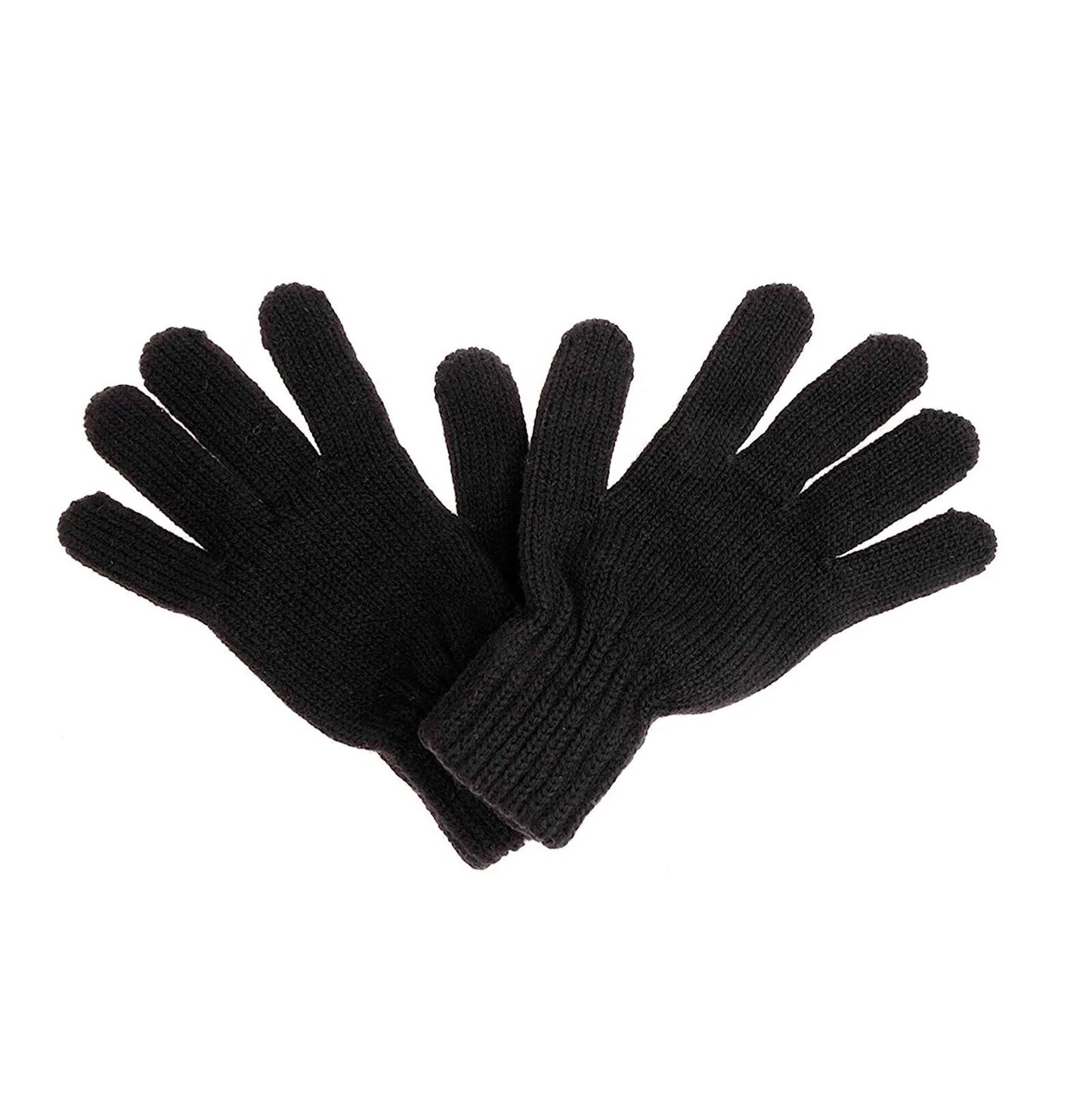HelloBaby Boy Mitten - Black - mezetto ebebek ebebek