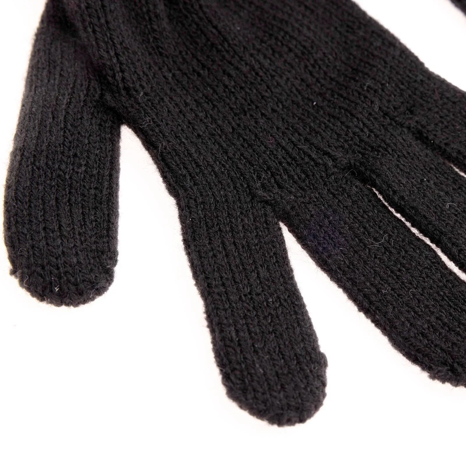 HelloBaby Boy Mitten - Black - mezetto ebebek ebebek
