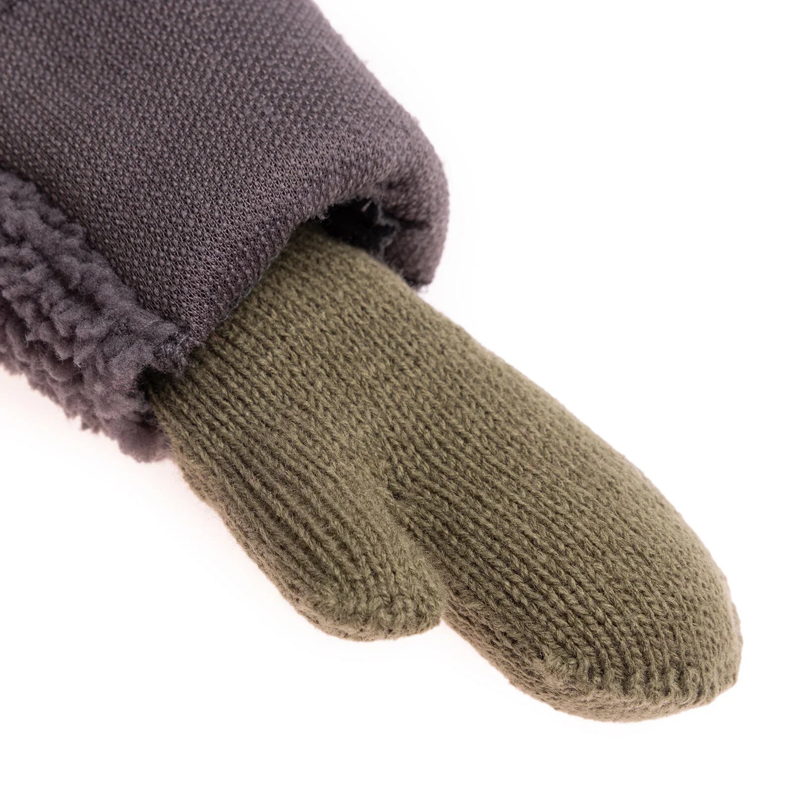 HelloBaby Boy Mitten - Khaki - mezetto ebebek ebebek