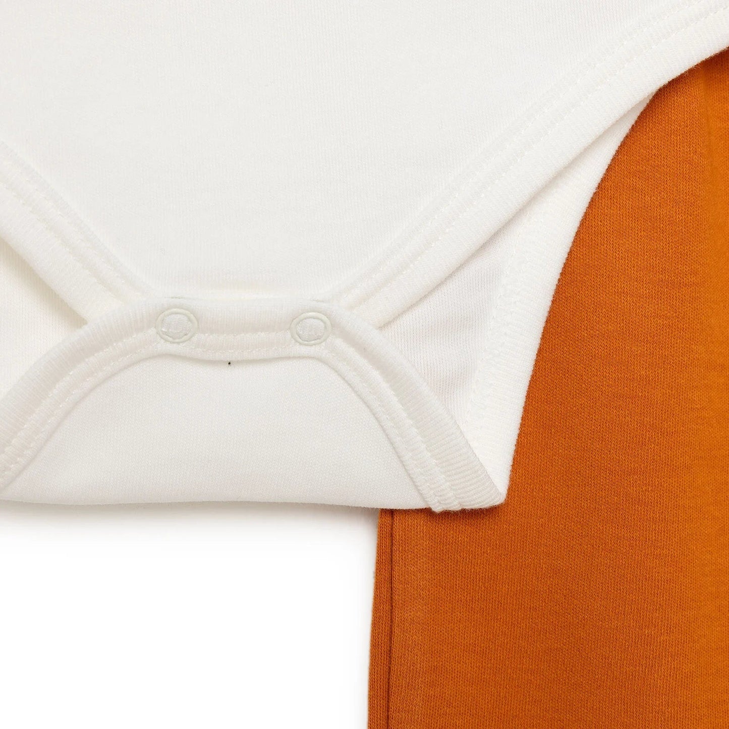 HelloBaby Boy Newborn Set 4 pcs - Dark Orange - mezetto ebebek ebebek