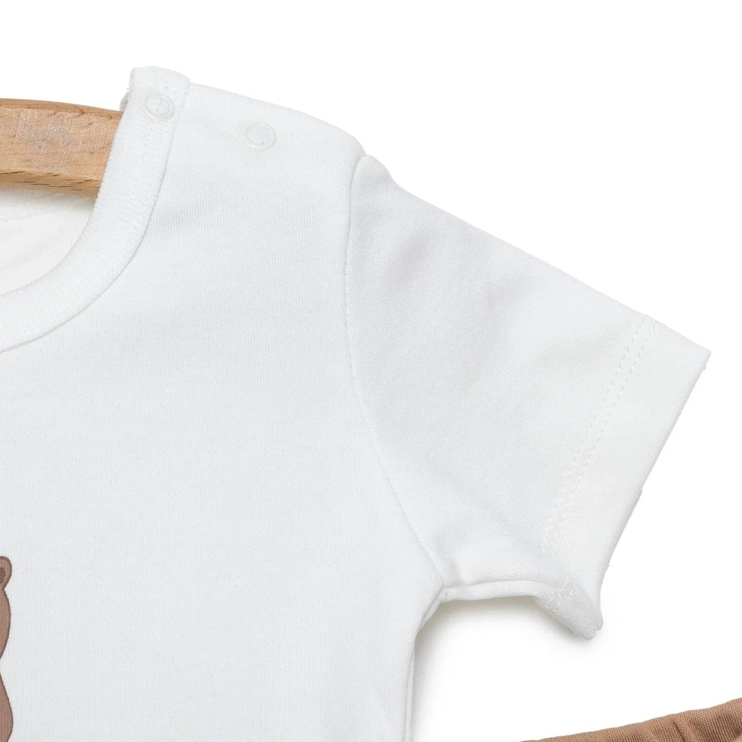 HelloBaby Boy Newborn Set 4 pcs - Ecru - mezetto ebebek ebebek