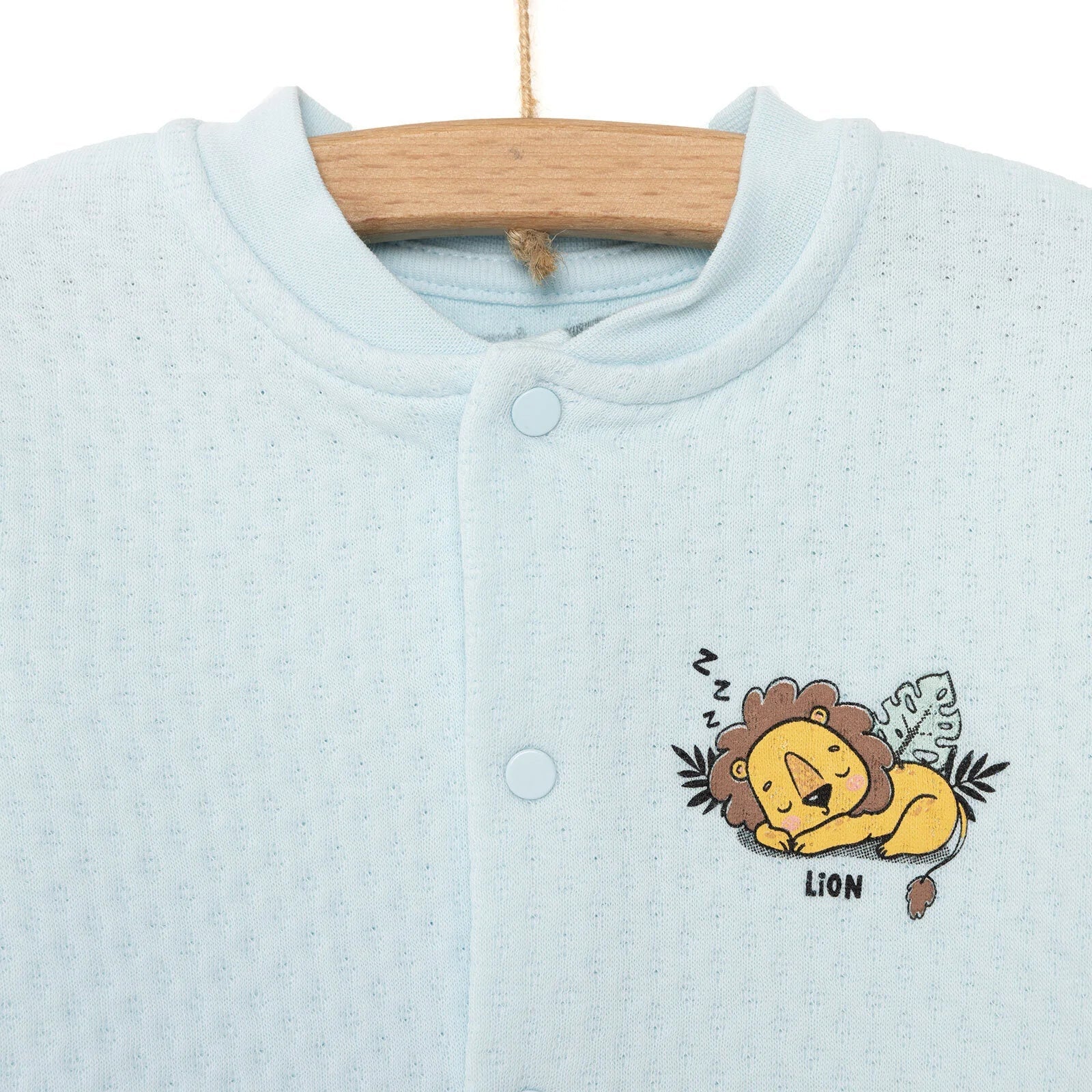 HelloBaby Boy Quilted Cardigan - Blue - mezetto ebebek ebebek