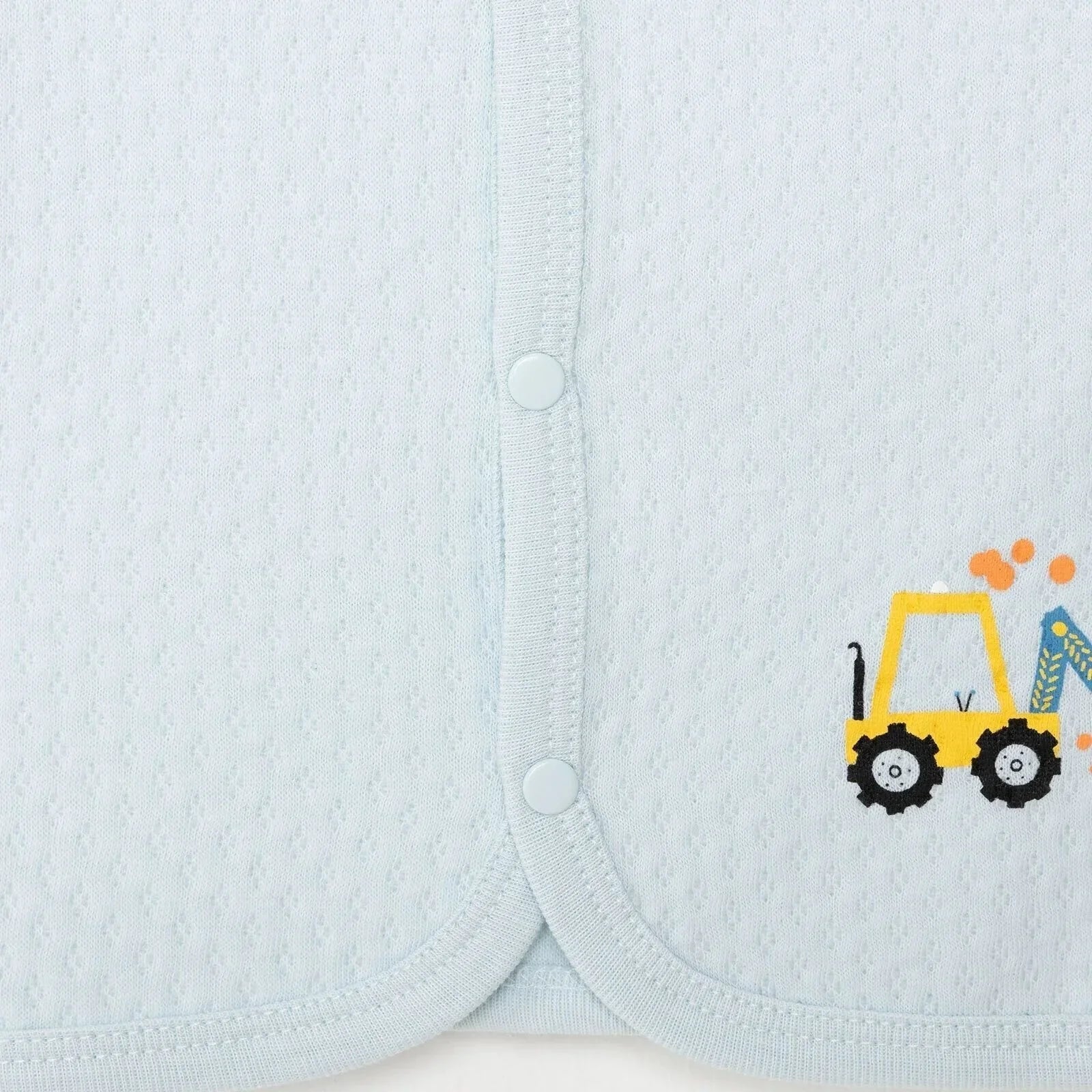 HelloBaby Boy Quilted Vest - Light Blue - mezetto ebebek ebebek