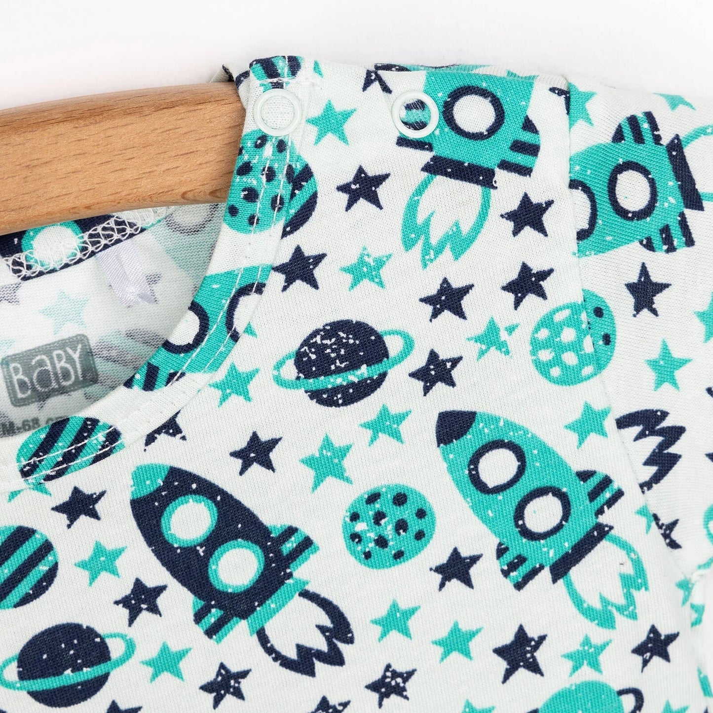 HelloBaby Boy Short Overalls - Green - mezetto ebebek ebebek