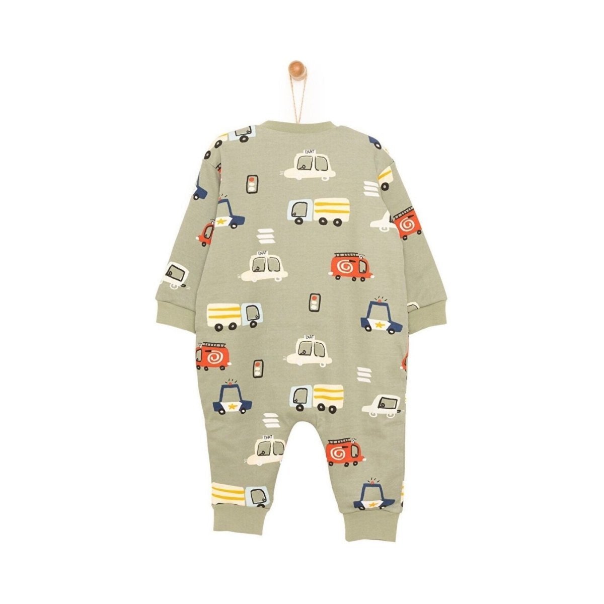 HelloBaby Boy Sleepsuit - Khaki - mezetto ebebek ebebek