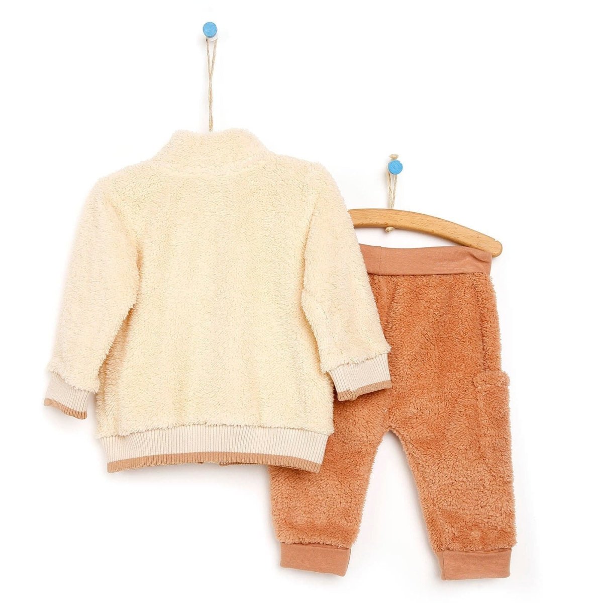 HelloBaby Cardigan - Bottom - Mink - mezetto ebebek ebebek