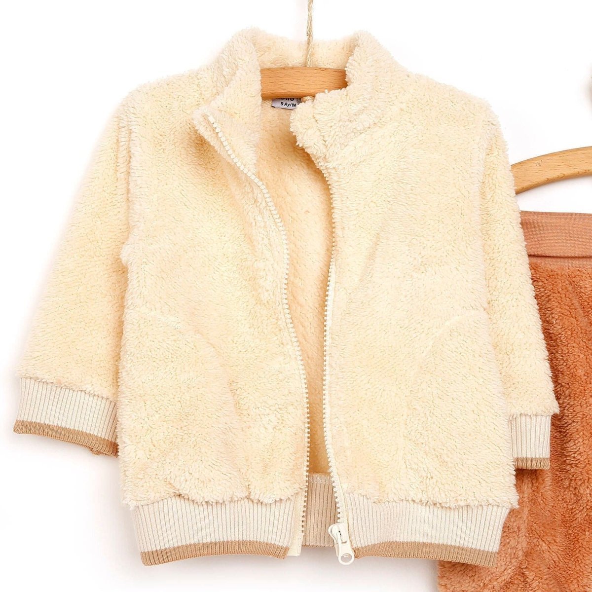 HelloBaby Cardigan - Bottom - Mink - mezetto ebebek ebebek