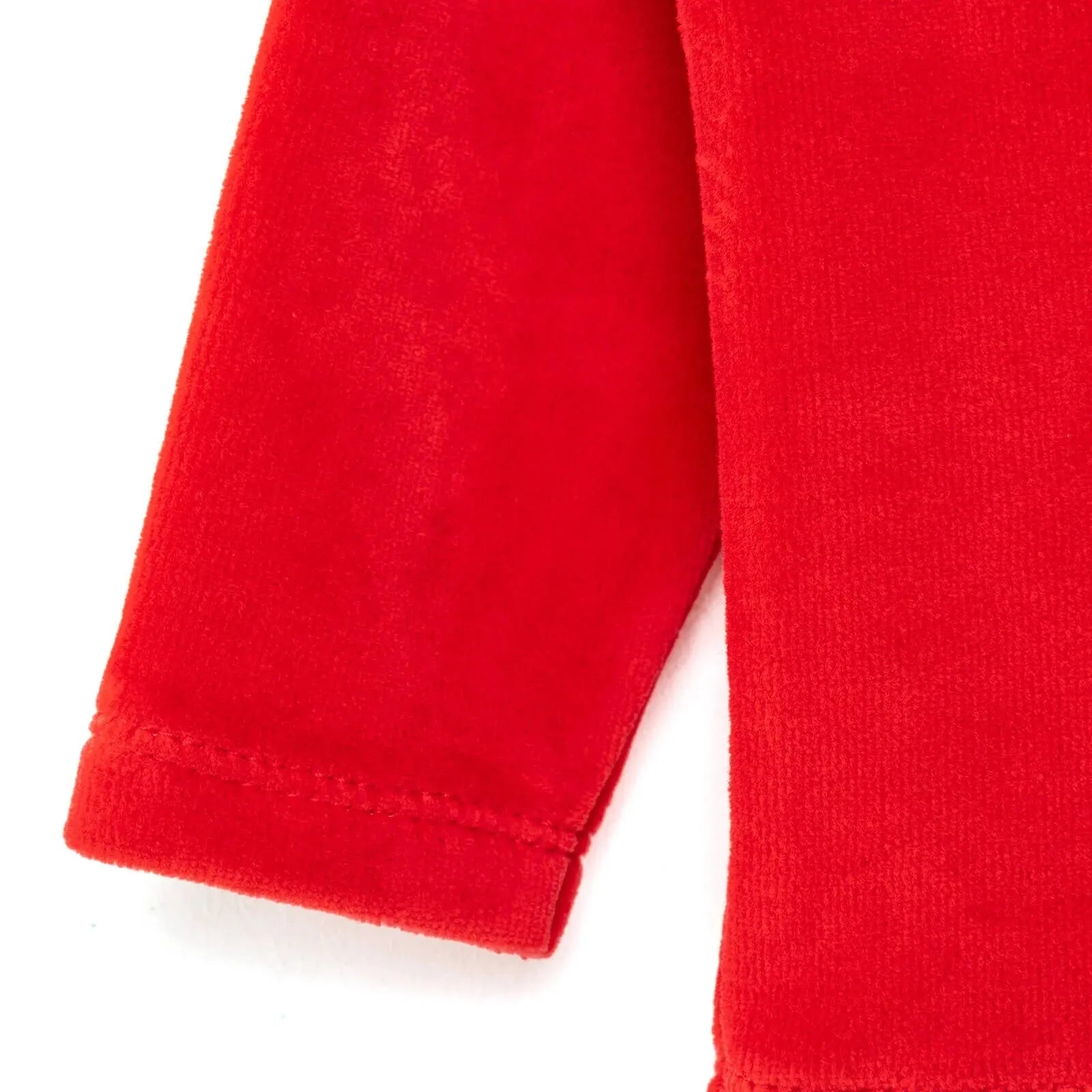 HelloBaby Cardigan - Footed Bottom - Red - mezetto ebebek ebebek