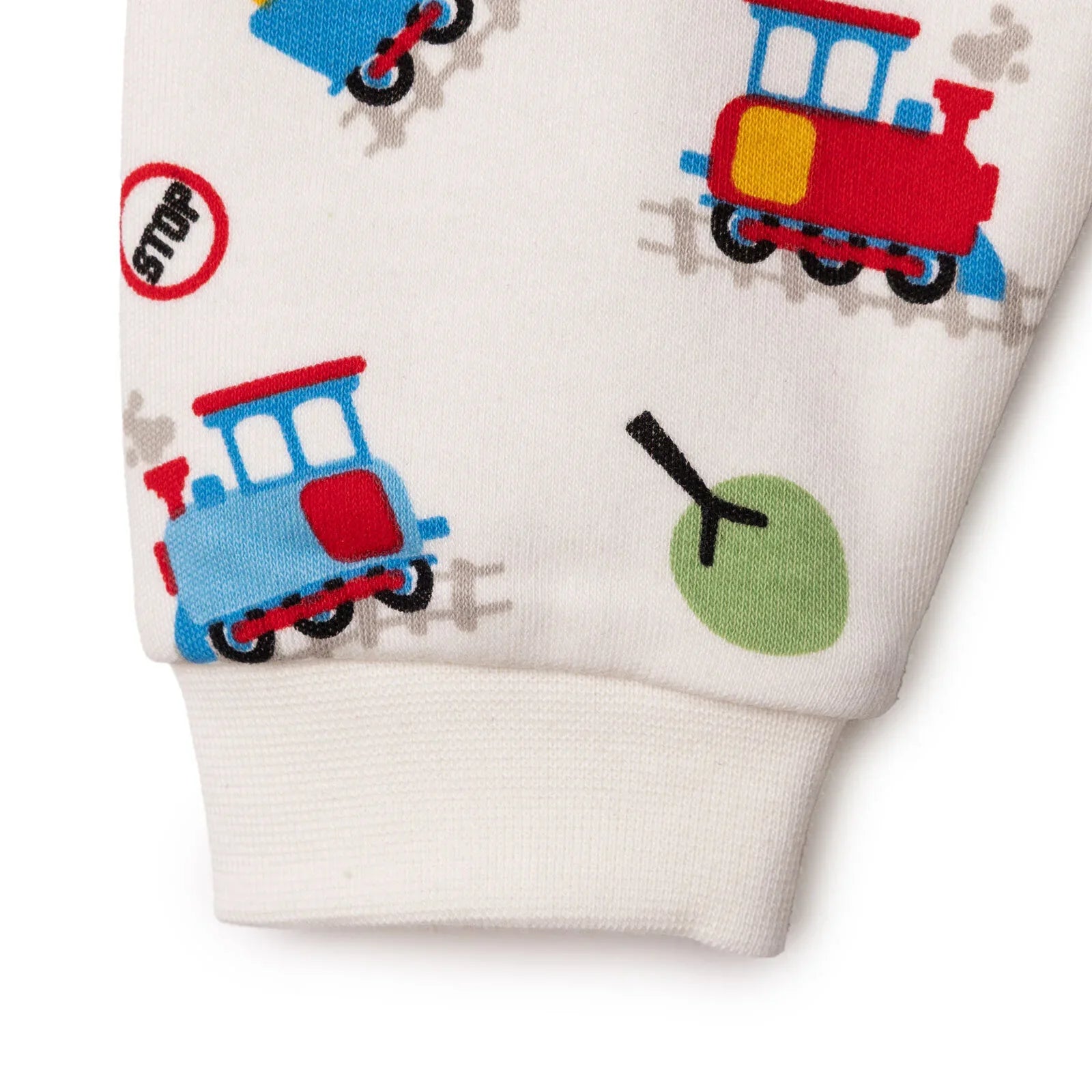 HelloBaby Christmas Baby Boy Long Sleeve Pyjamas Set - Ecru - mezetto ebebek ebebek