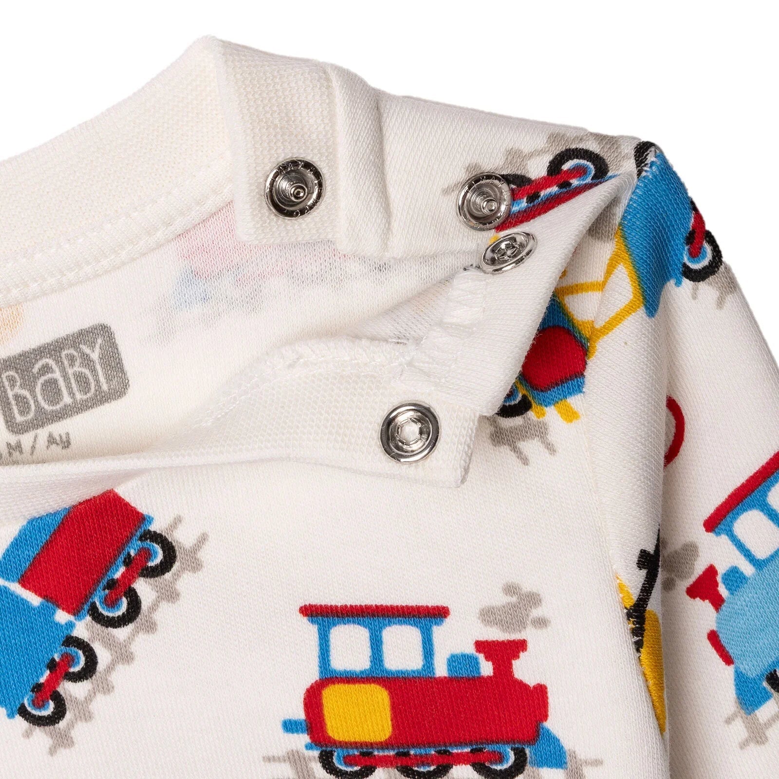 HelloBaby Christmas Baby Boy Long Sleeve Pyjamas Set - Ecru - mezetto ebebek ebebek