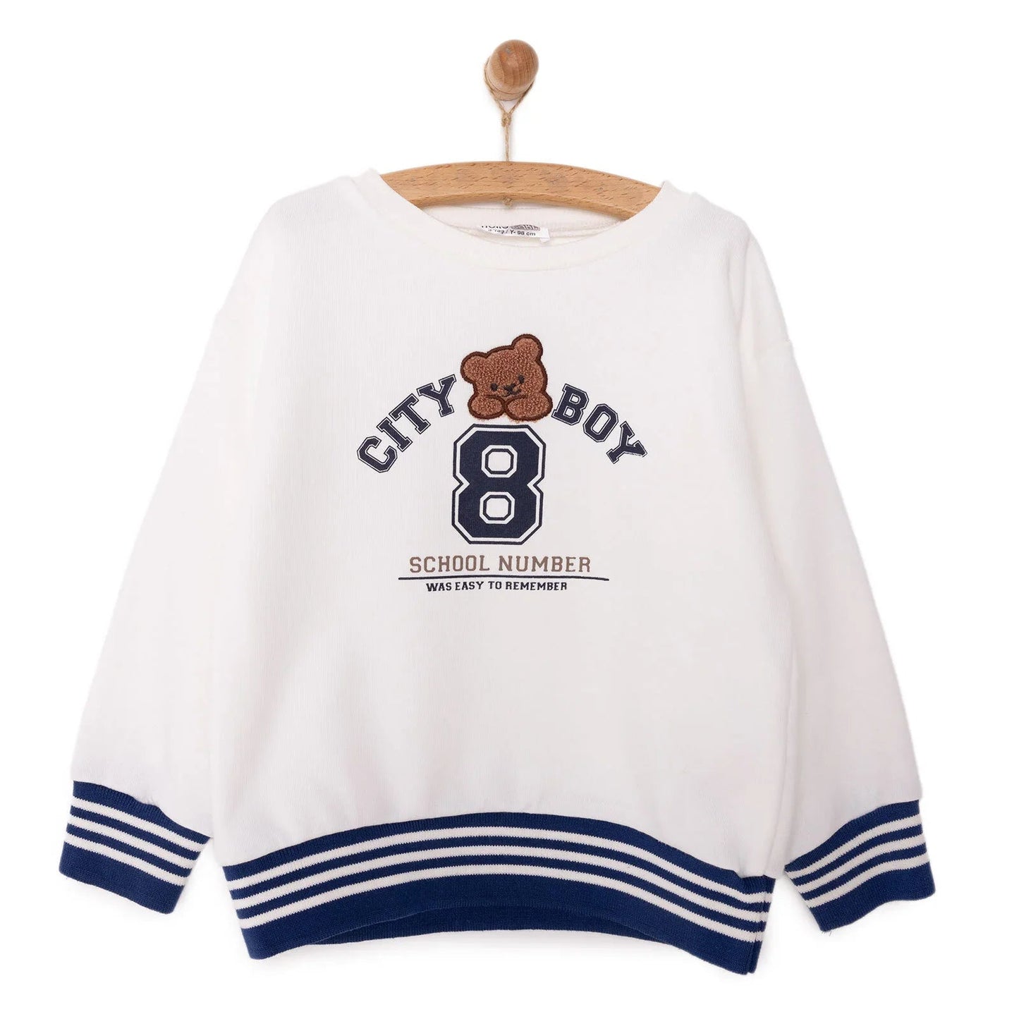 HelloBaby City Boy Sweatshirt - mezetto ebebek ebebek
