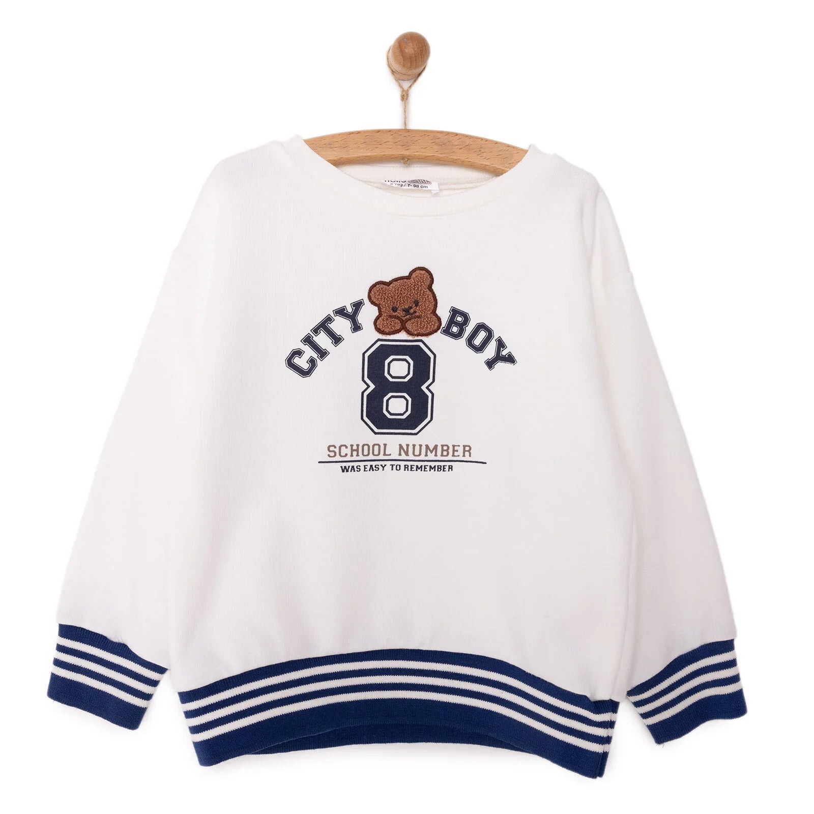 HelloBaby City Boy Sweatshirt - mezetto ebebek ebebek