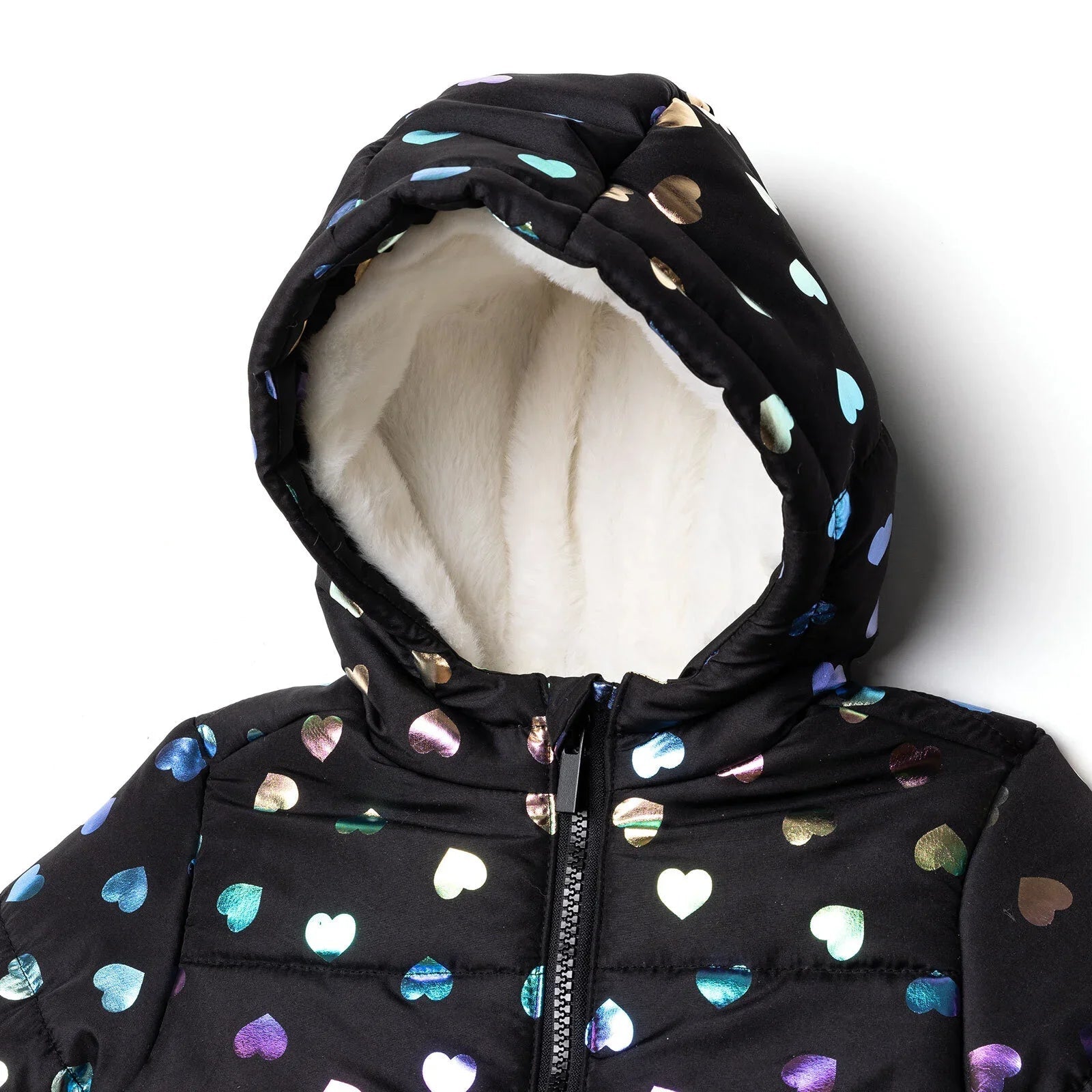 HelloBaby Coat - Black Printed - mezetto ebebek ebebek