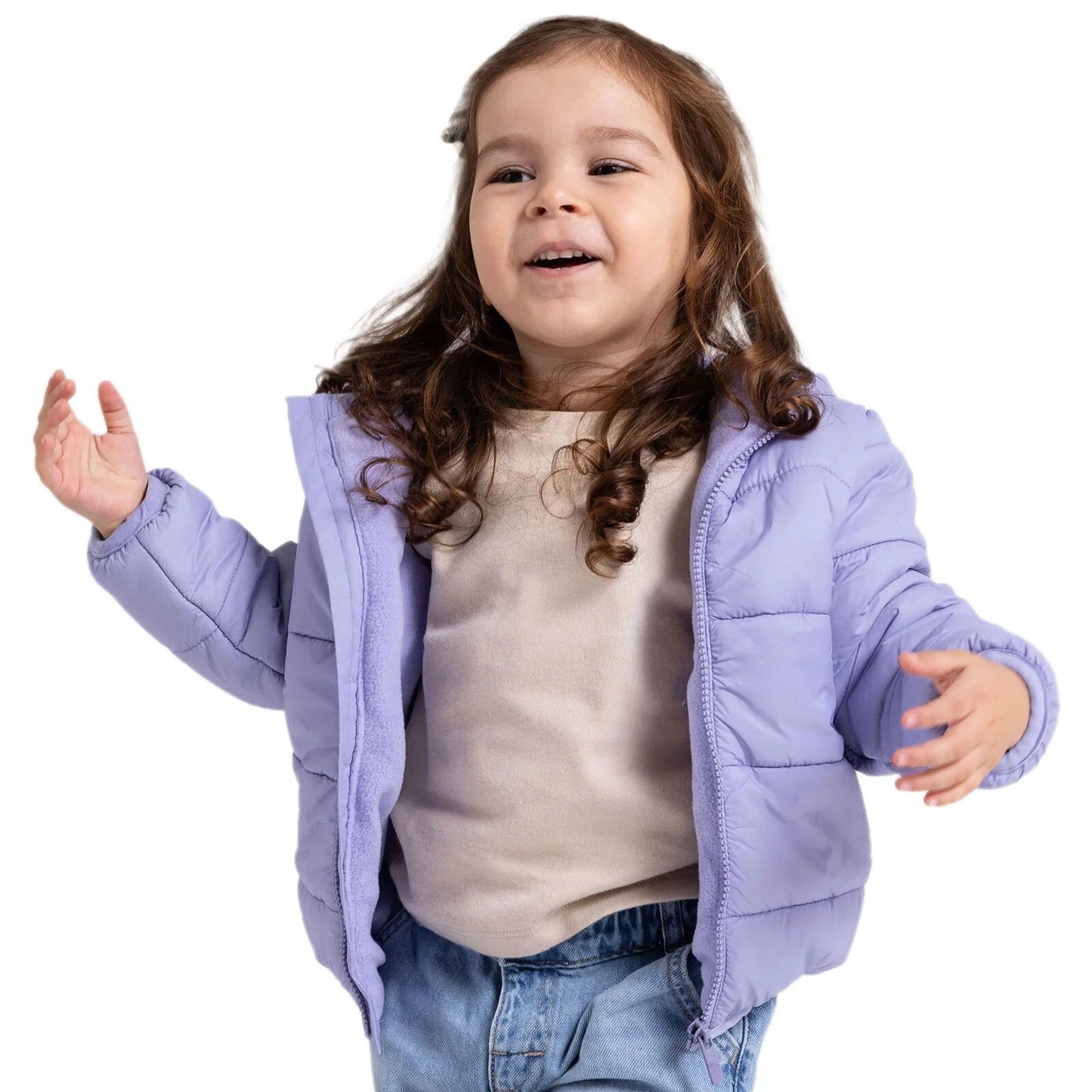 HelloBaby Coat - Lilac - mezetto ebebek ebebek
