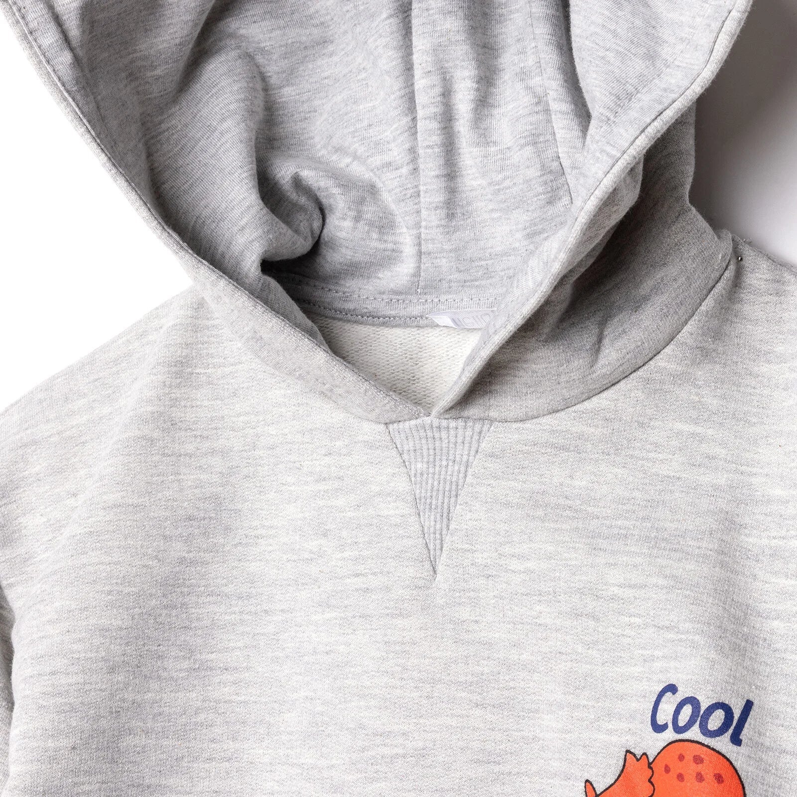 HelloBaby Cool Dino Jogging Set - Grey Melange - mezetto ebebek ebebek