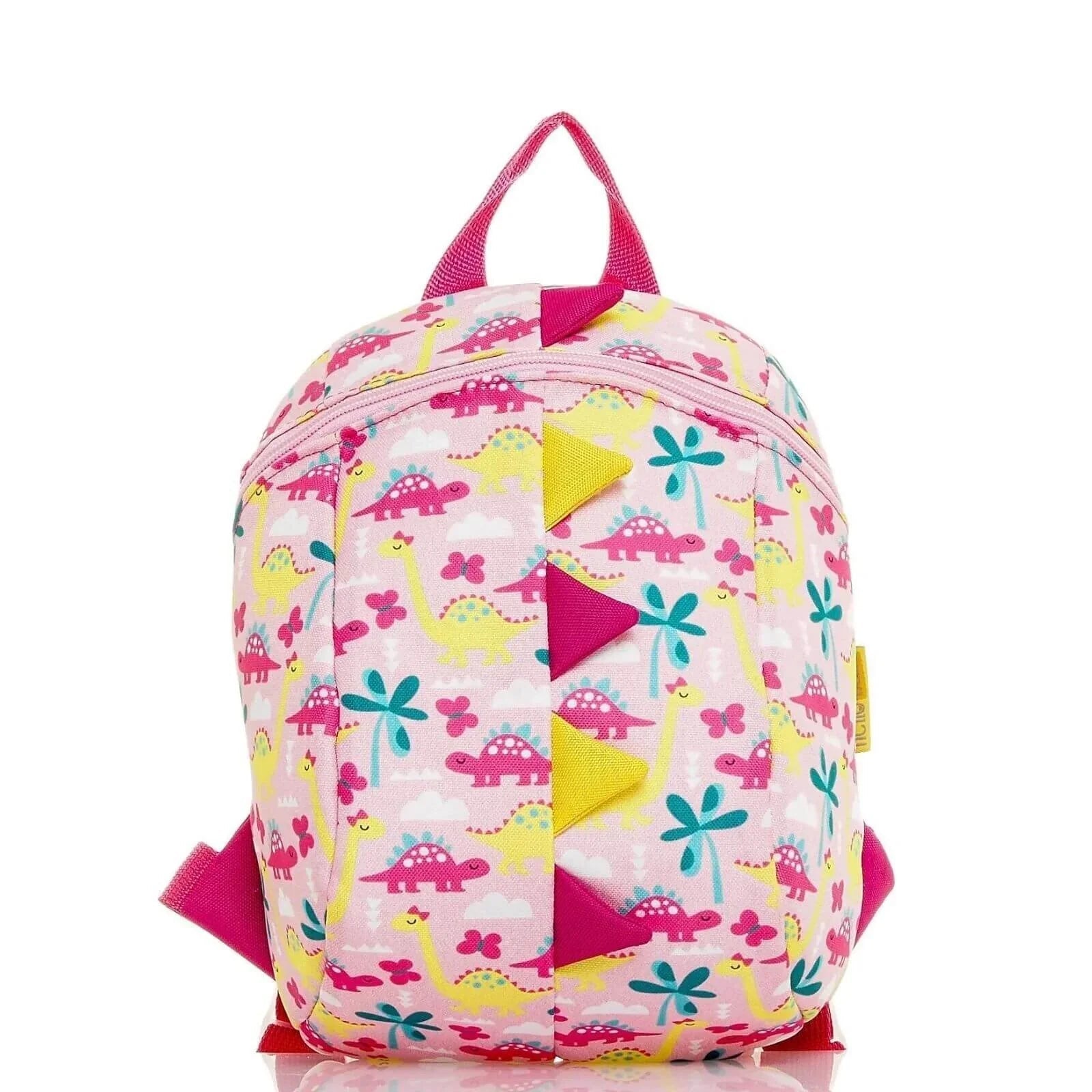 HelloBaby Dinosaur Baby Backpack - Light Pink - mezetto ebebek ebebek