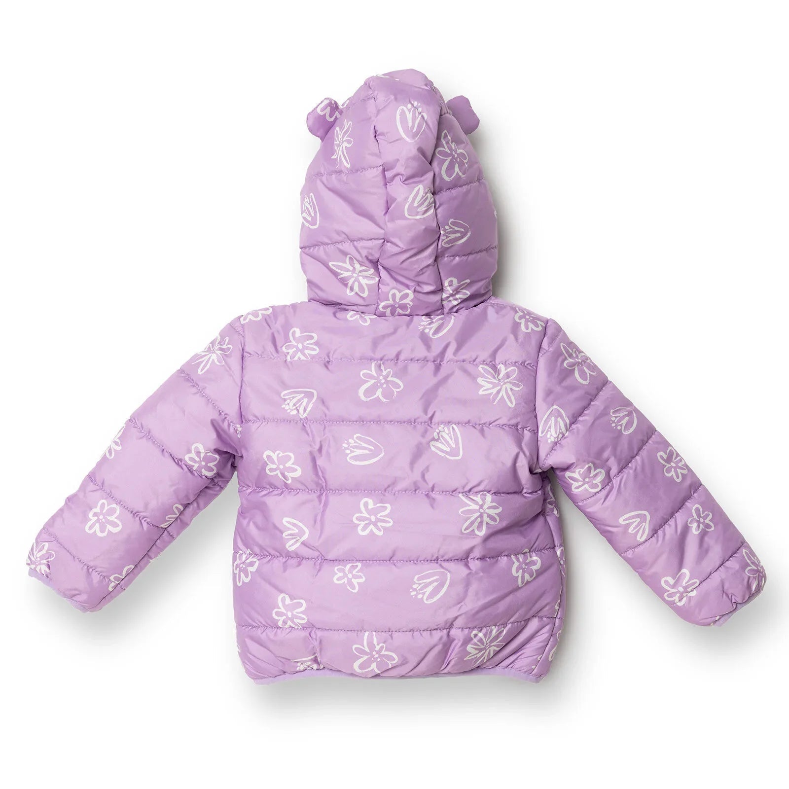 HelloBaby Floral Printed Girl Coat - Printed - mezetto ebebek ebebek