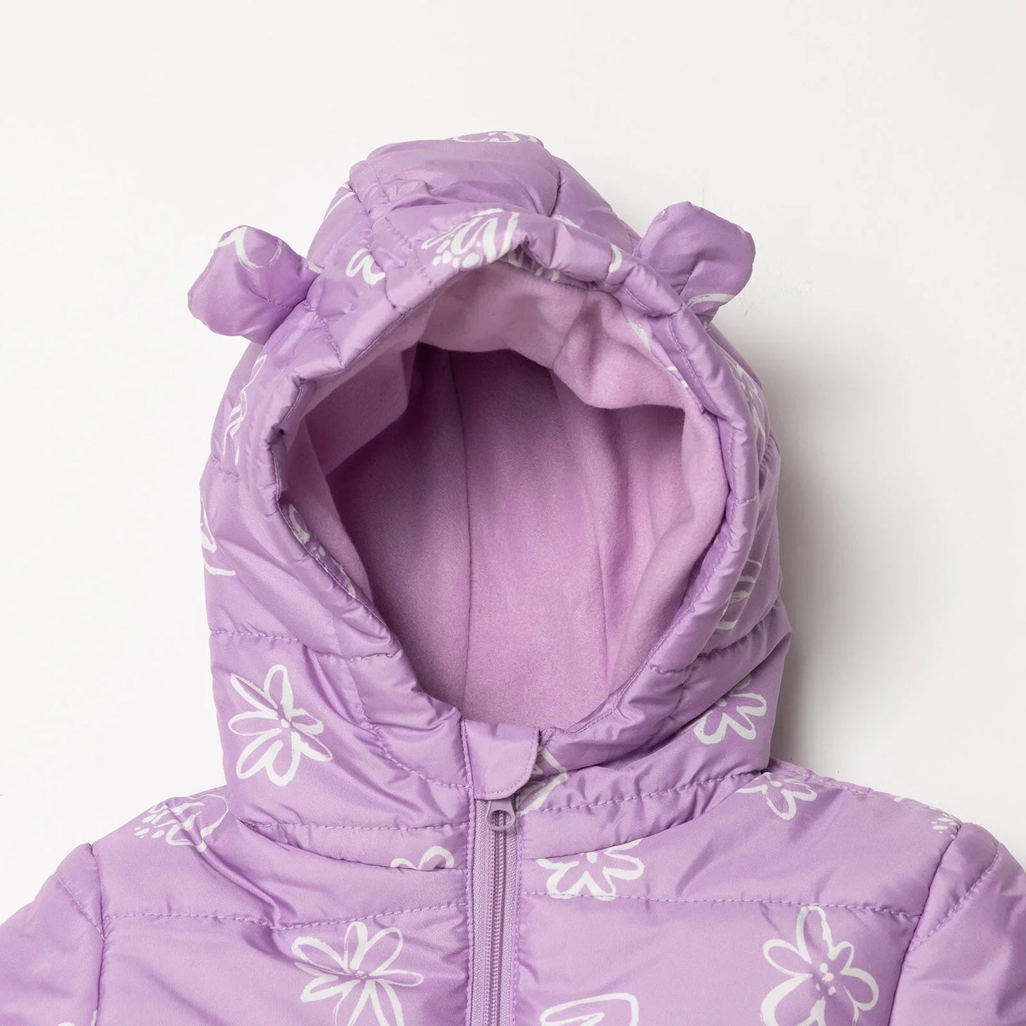 HelloBaby Floral Printed Girl Coat - Printed - mezetto ebebek ebebek