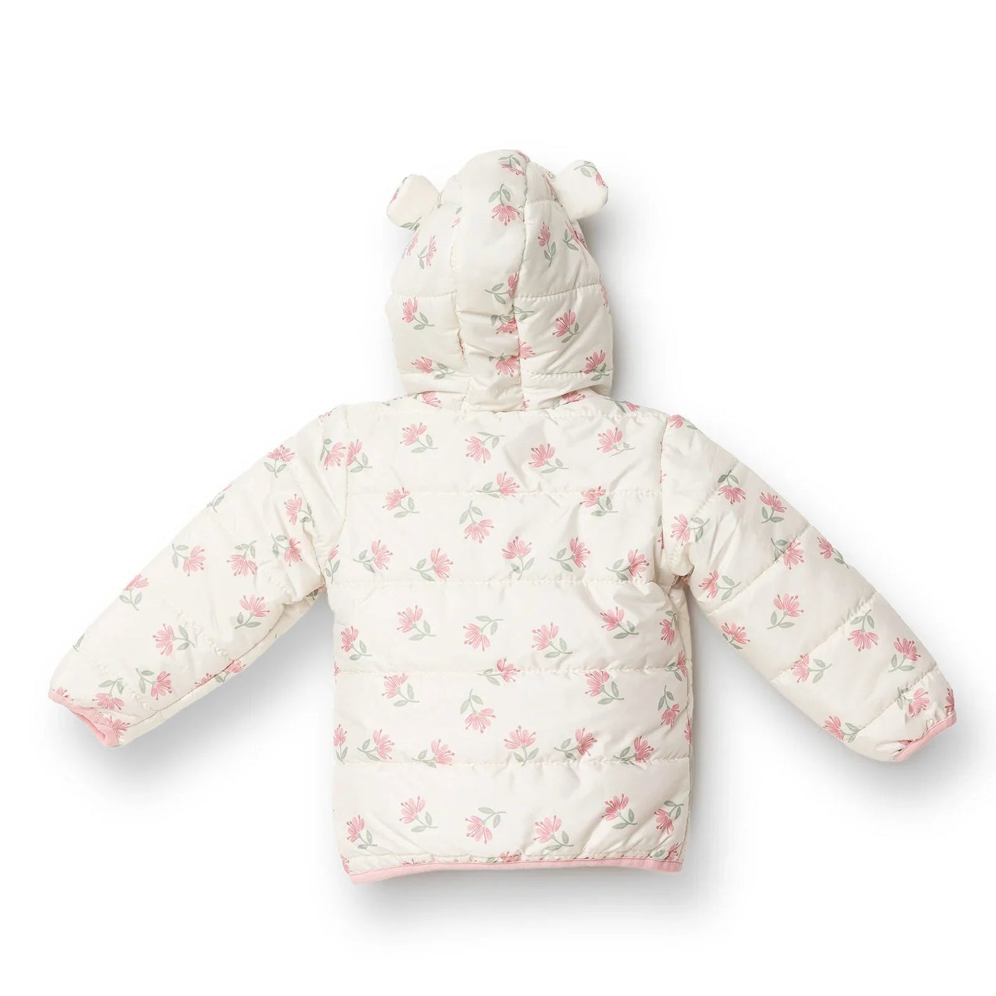 HelloBaby Floral Printed Girl Coat - Printed - mezetto ebebek ebebek