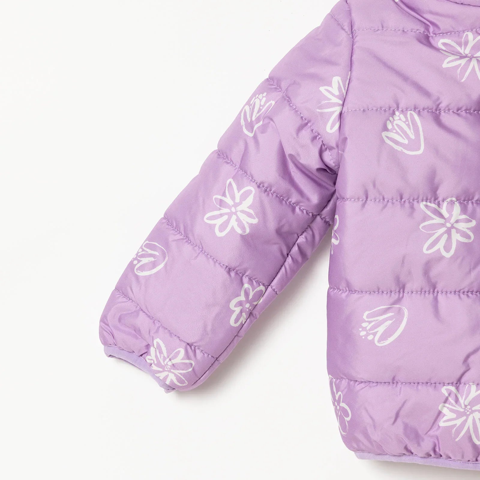 HelloBaby Floral Printed Girl Coat - Printed - mezetto ebebek ebebek