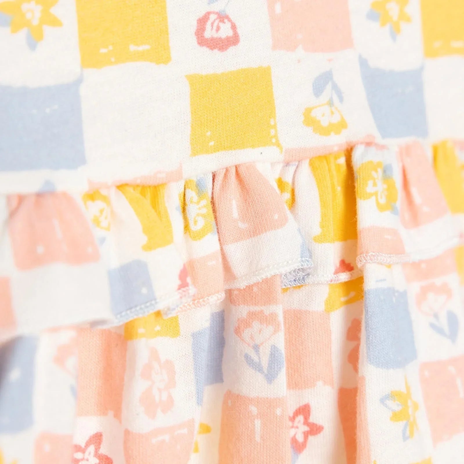 HelloBaby Flowers Girl Skirtall - Patterned - mezetto ebebek ebebek