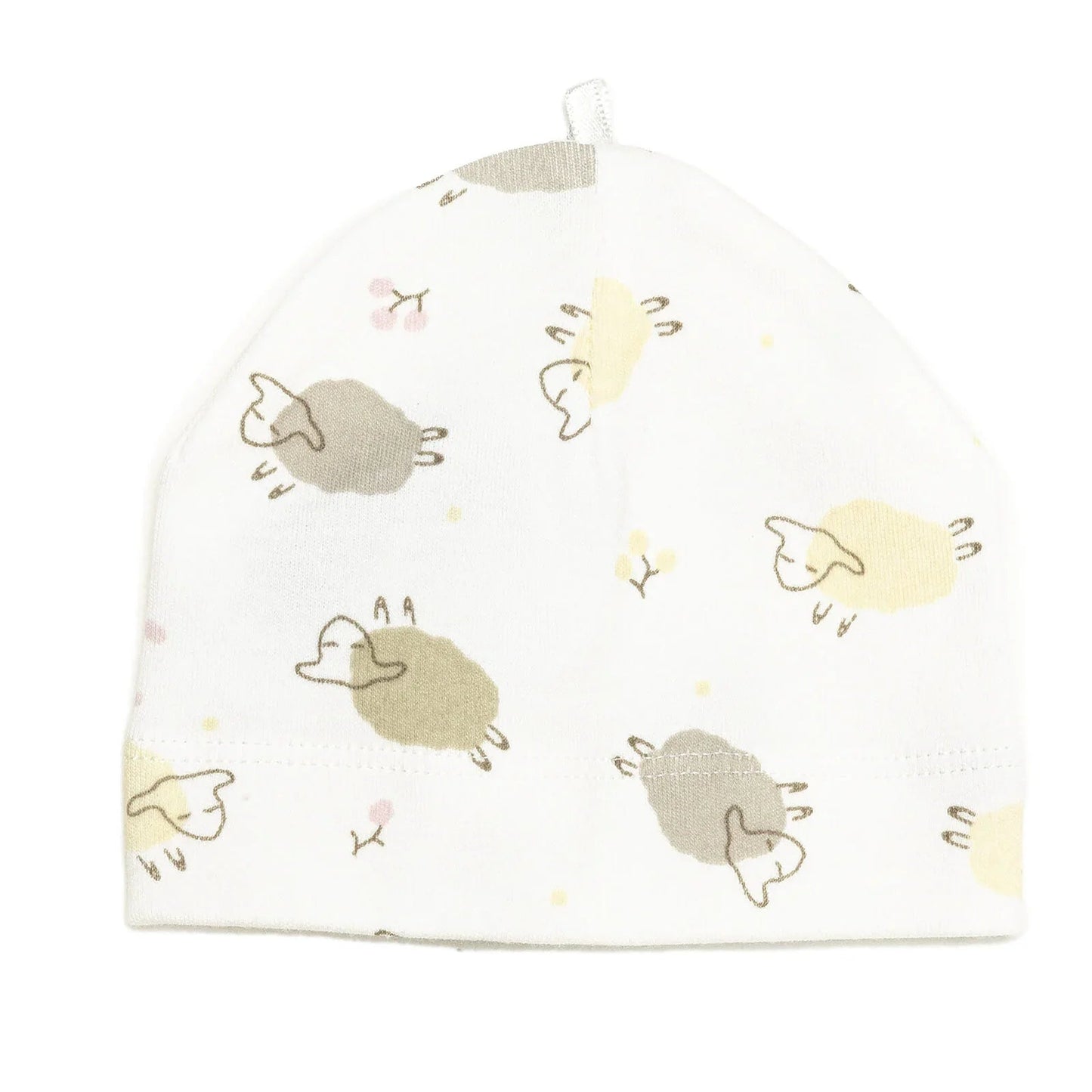 HelloBaby Footed Jumpsuit with Hat - Ecru - mezetto ebebek ebebek